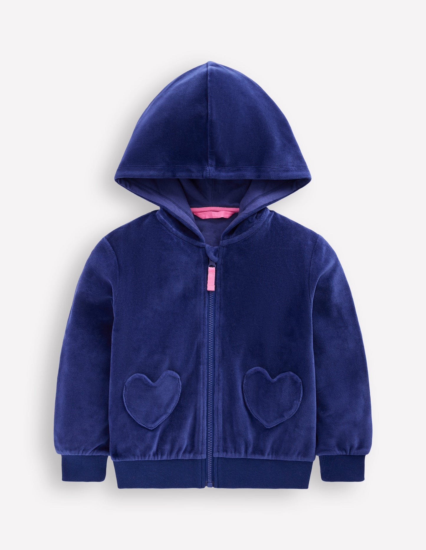 Velour Hoodie-Starboard Blue