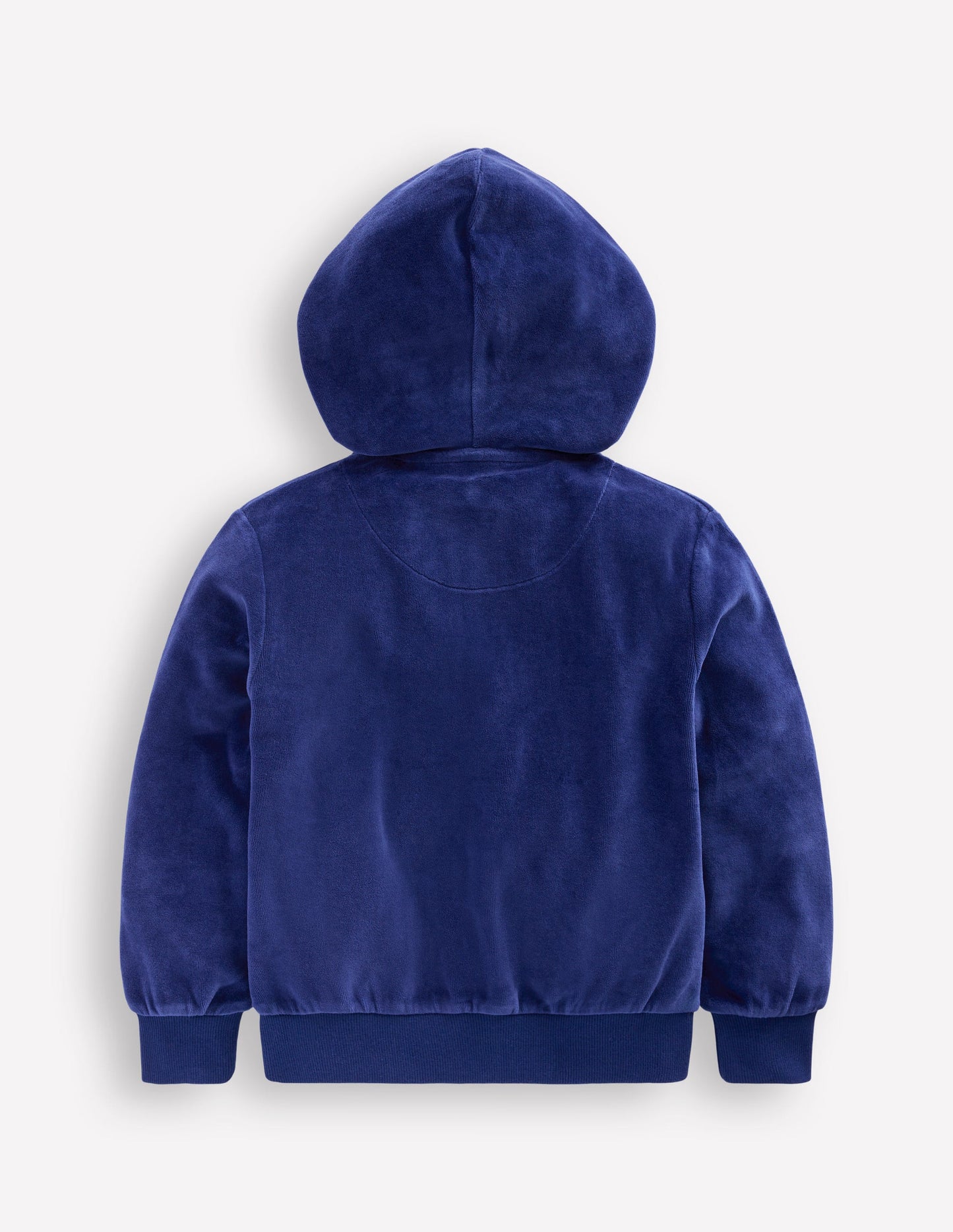 Velour Hoodie-Starboard Blue
