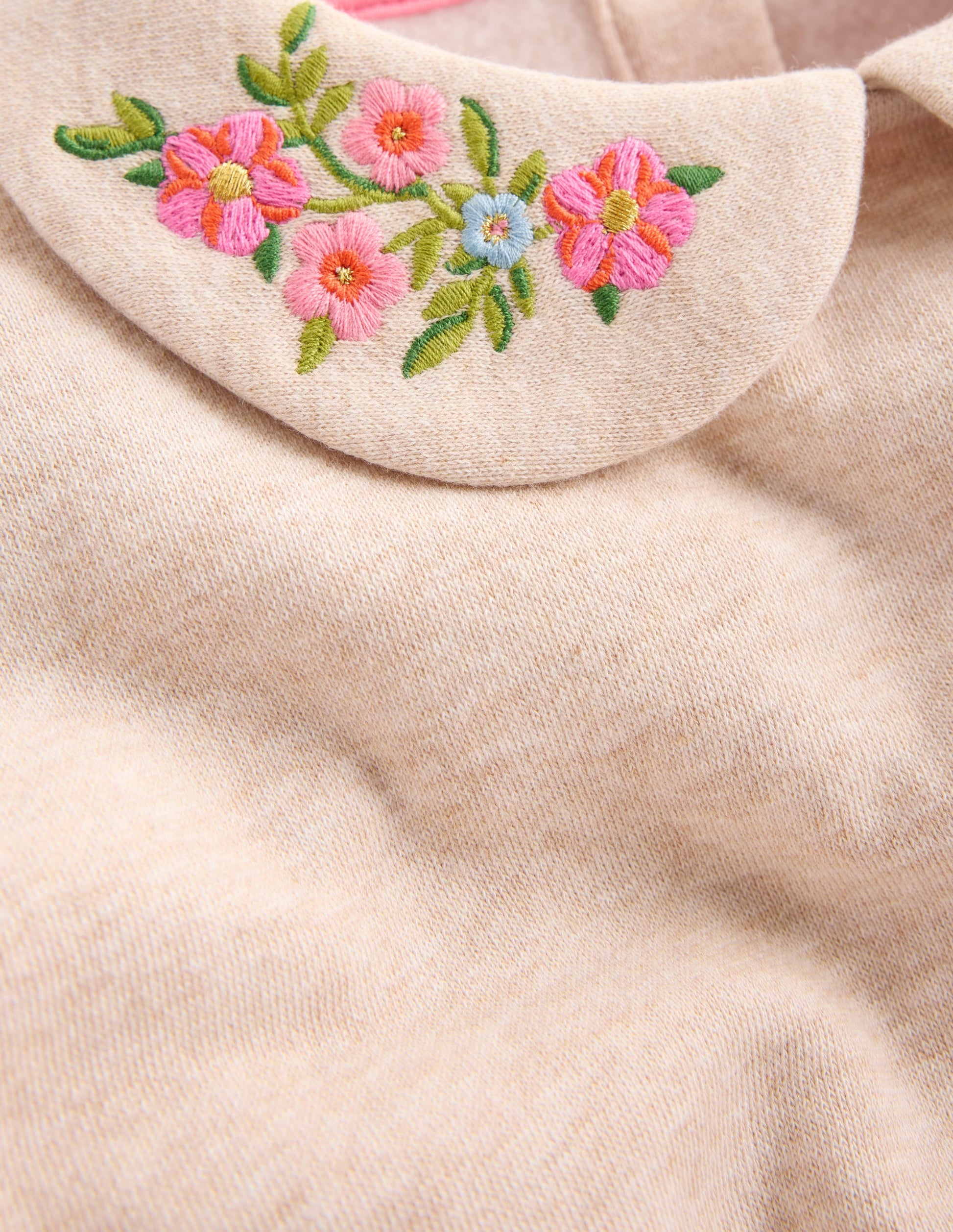 Embroidered Sweatshirt-Oatmeal Marl Embroidery-3