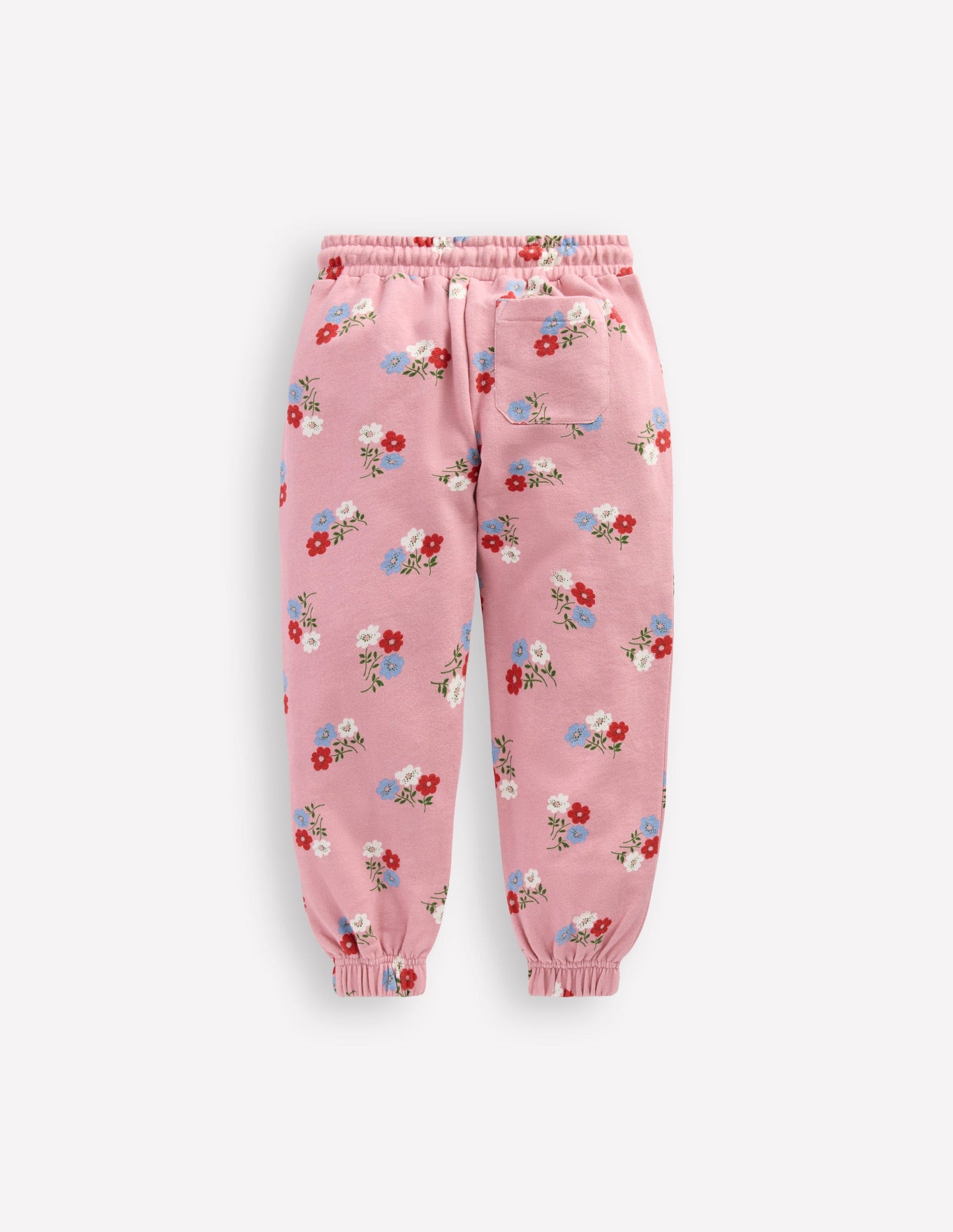 Fun Printed Jogger-Vintage Pink Posy