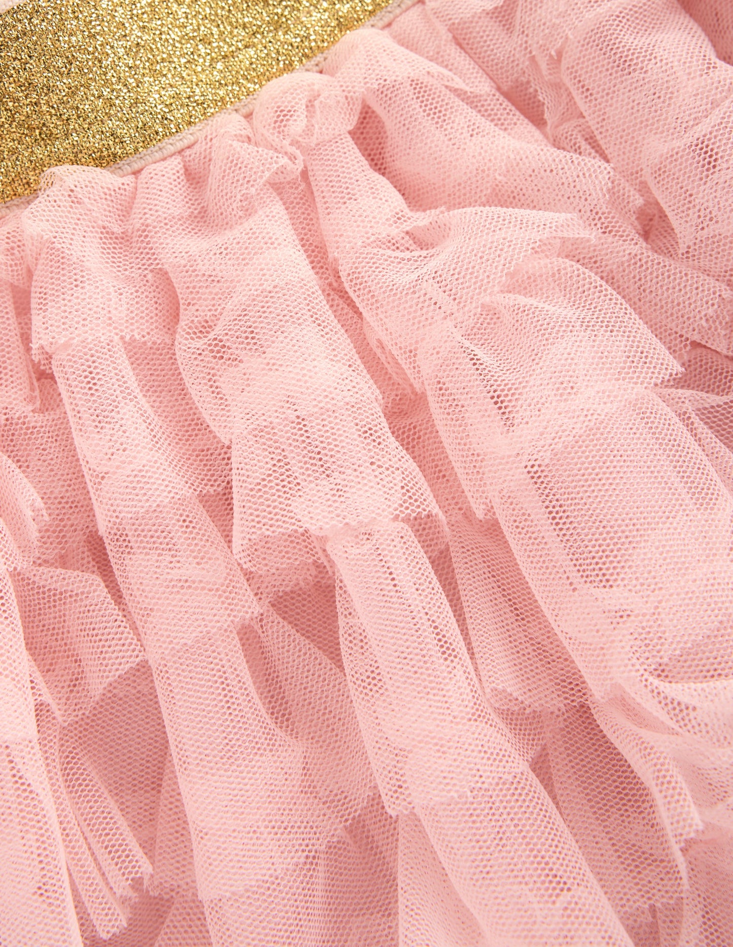 Tiered Tulle Skirt-Chalk Pink