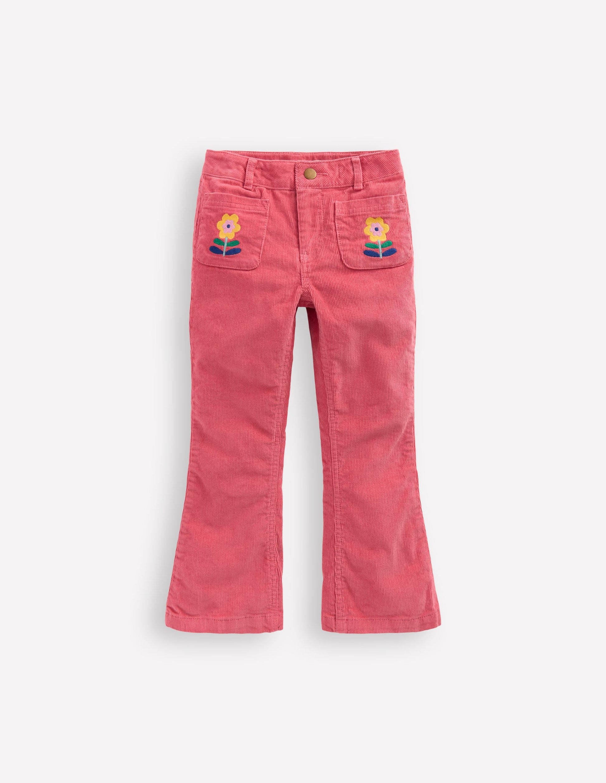 Kick Flare Trouser-Rose Pink-4