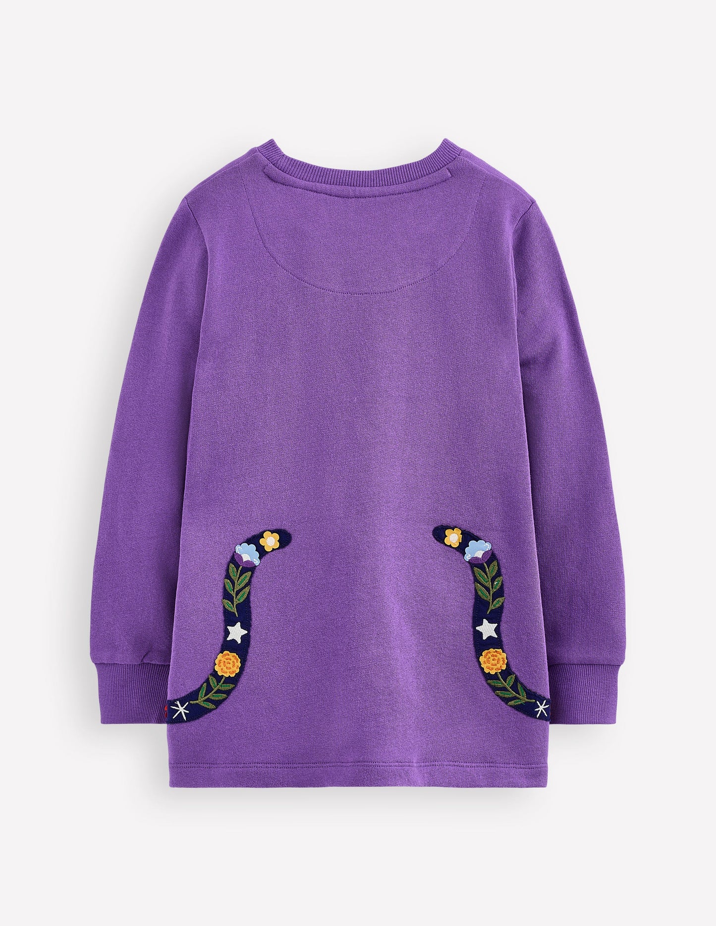 Applique Tunic-Purple Topaz Cats