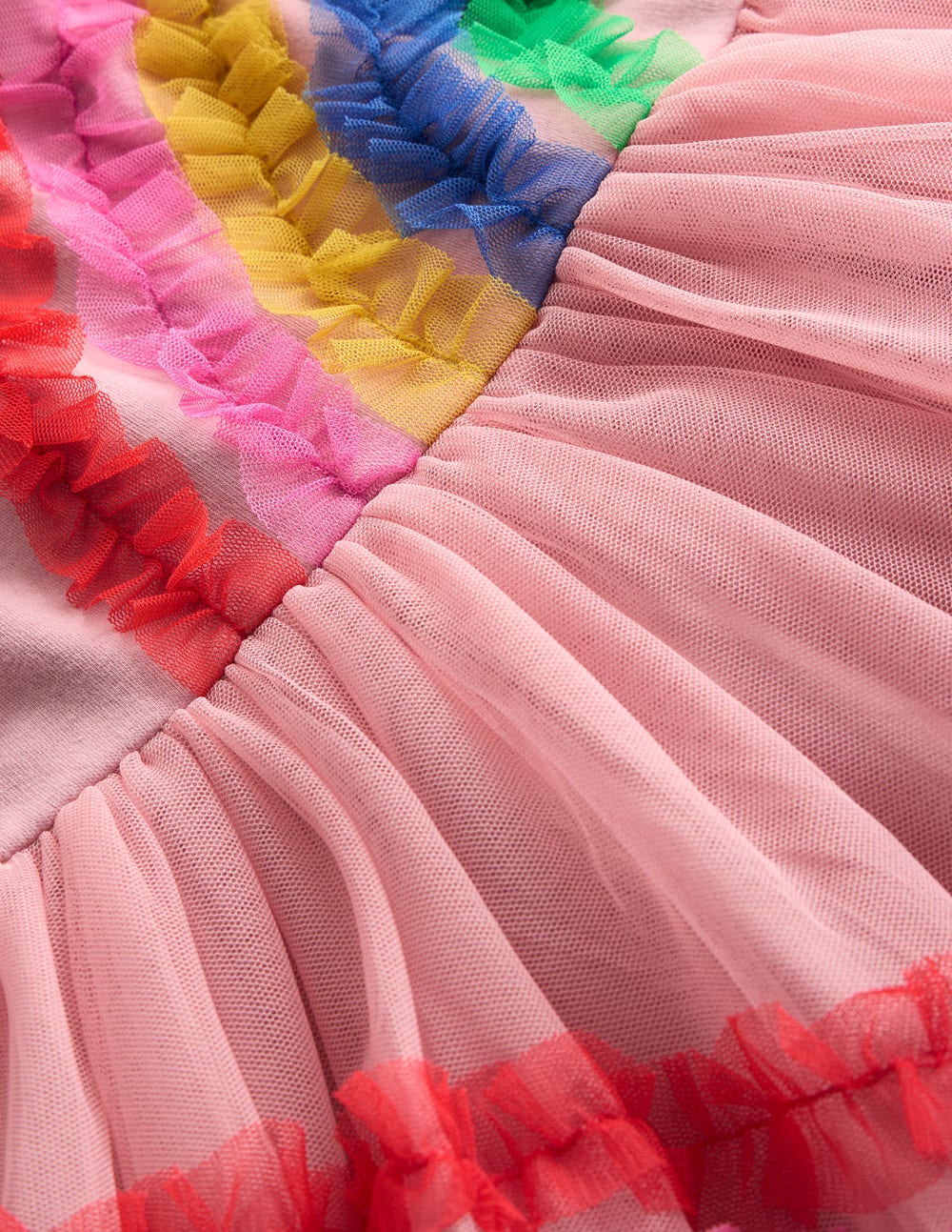 Rainbow Tulle Jersey Dress-Zephyr Rainbow-6