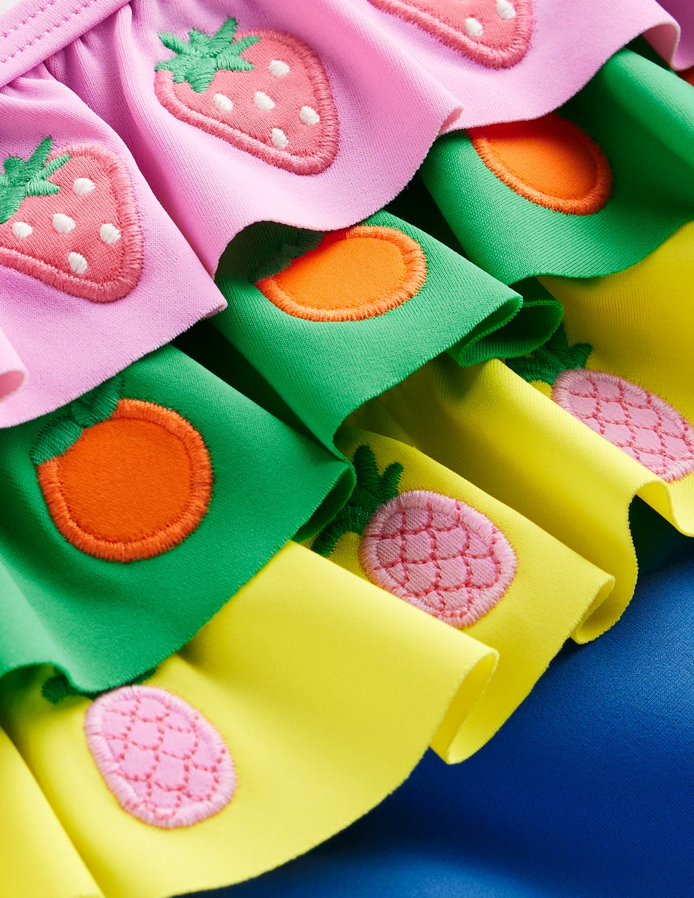 Lila One Shoulder Swimsuit-Multi Fruit-3