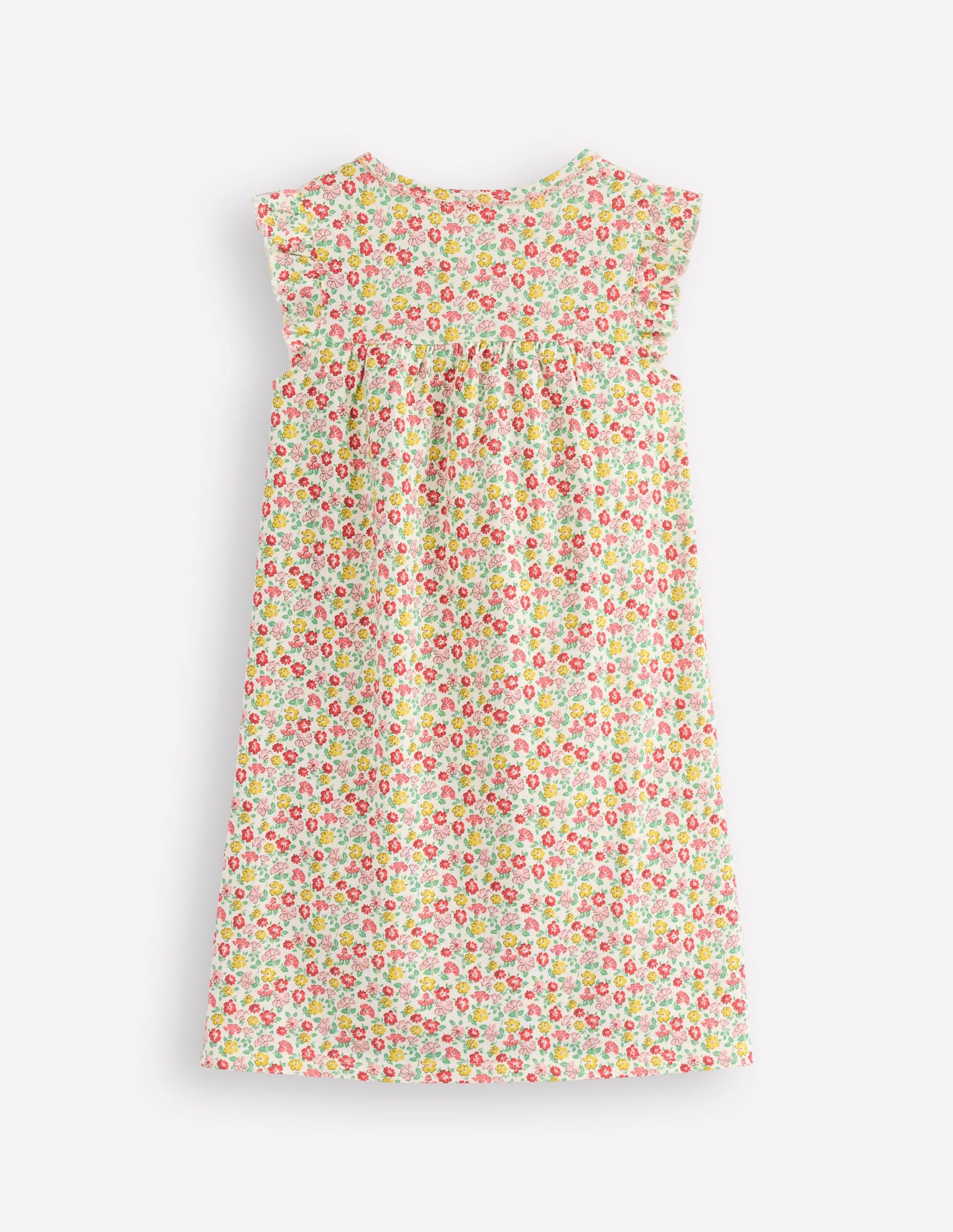 Short Sleeve Nightie-Multi Summer Flowerbed
