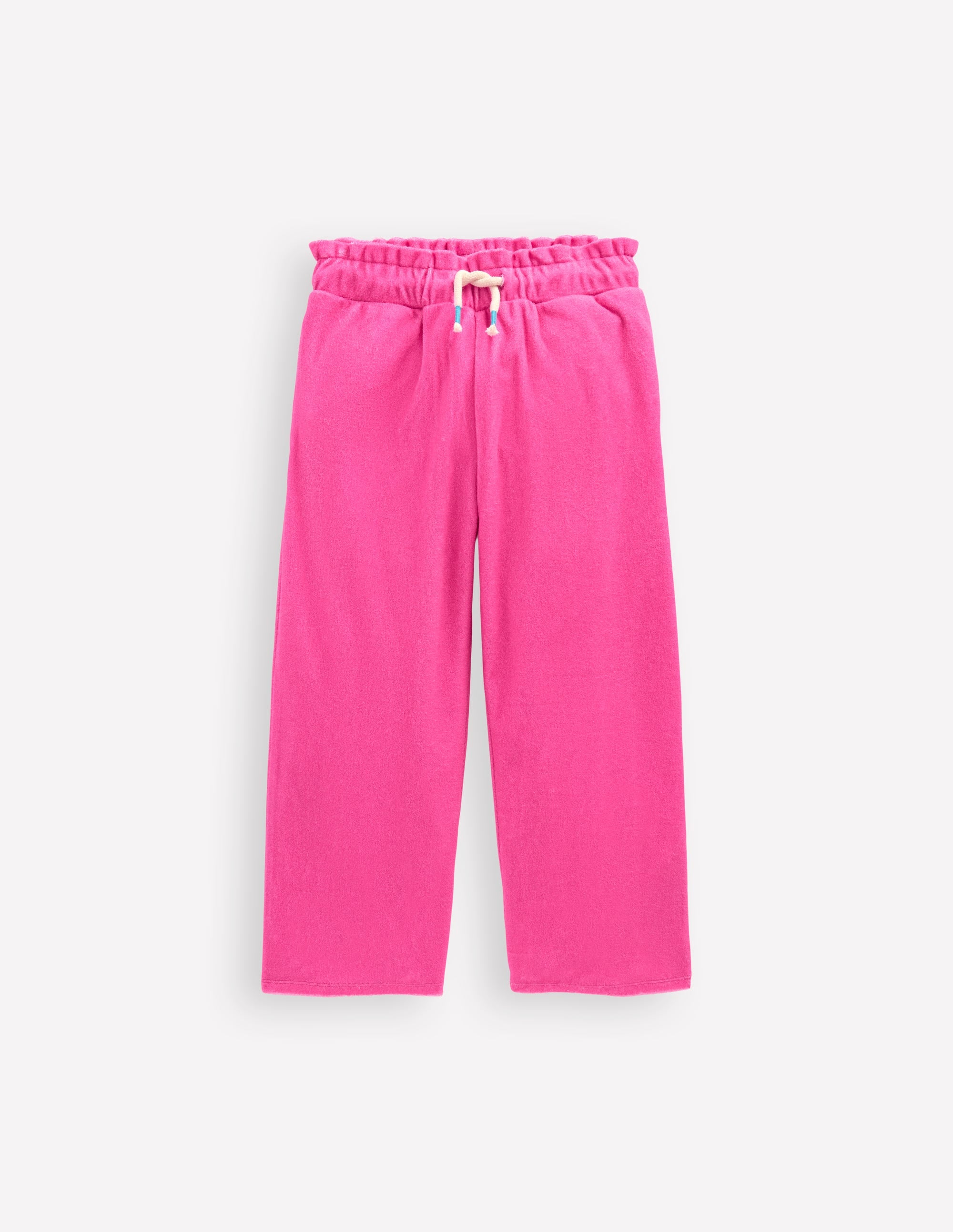 Towelling Trousers-Sorbet Pink - Image 1