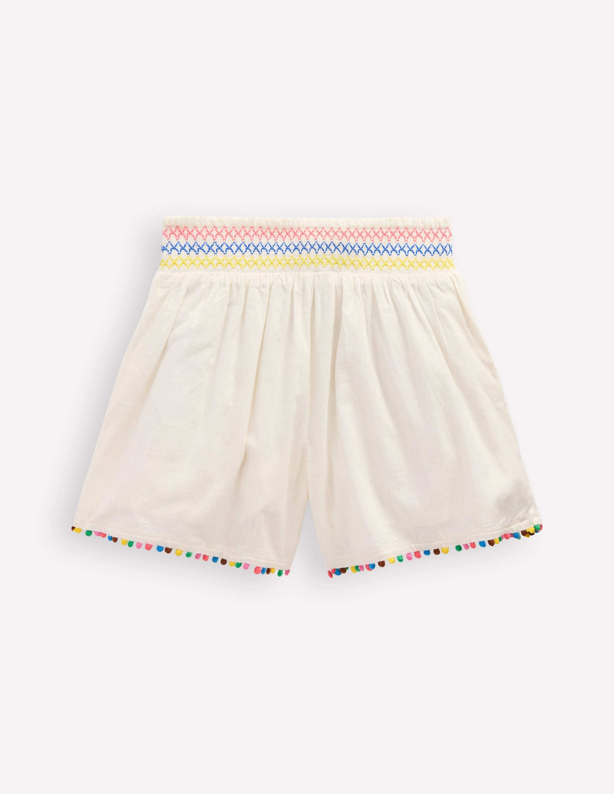 Pull-On Shorts-Soft Ivory - Image 2