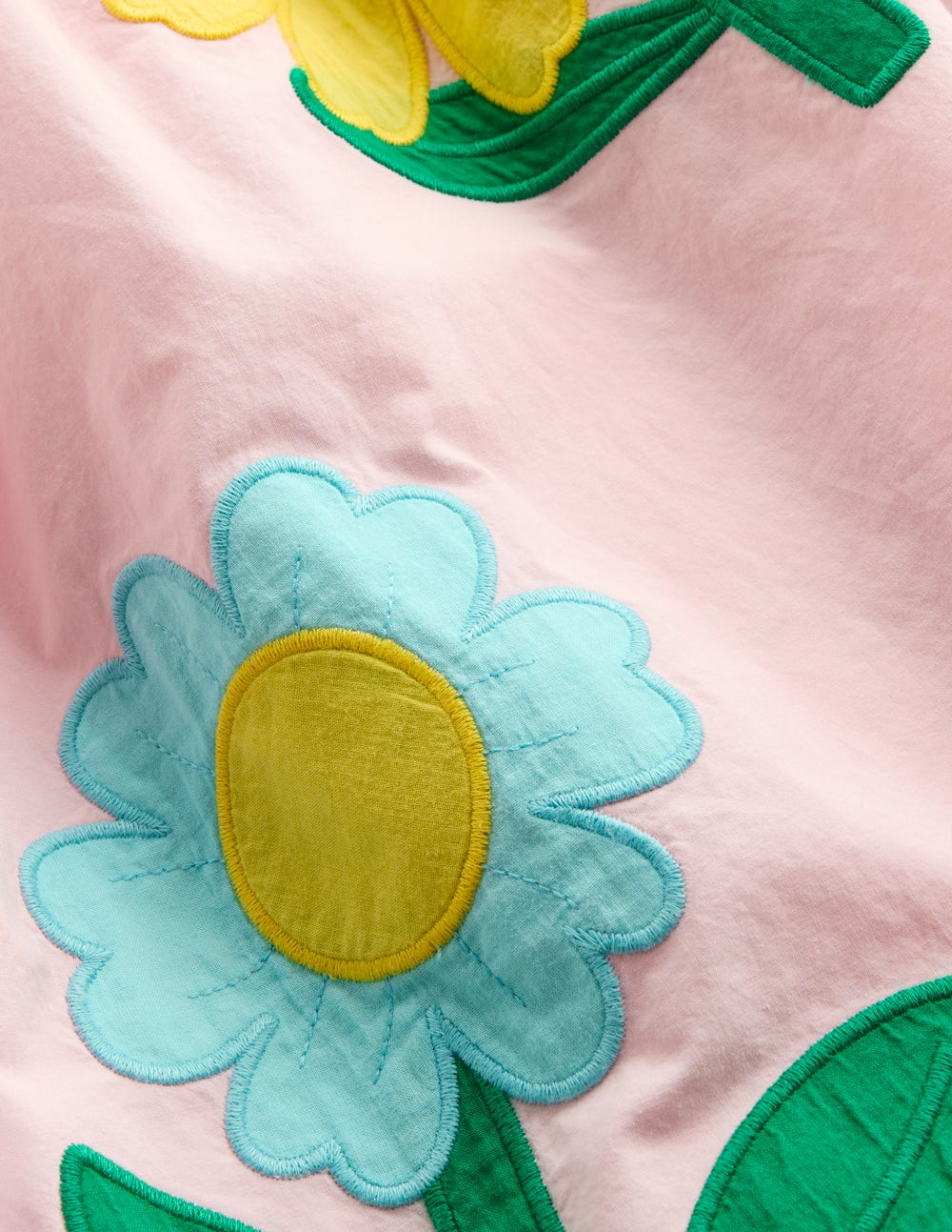 Annalisa Appliqué Sundress-Pink Flower - Image 3