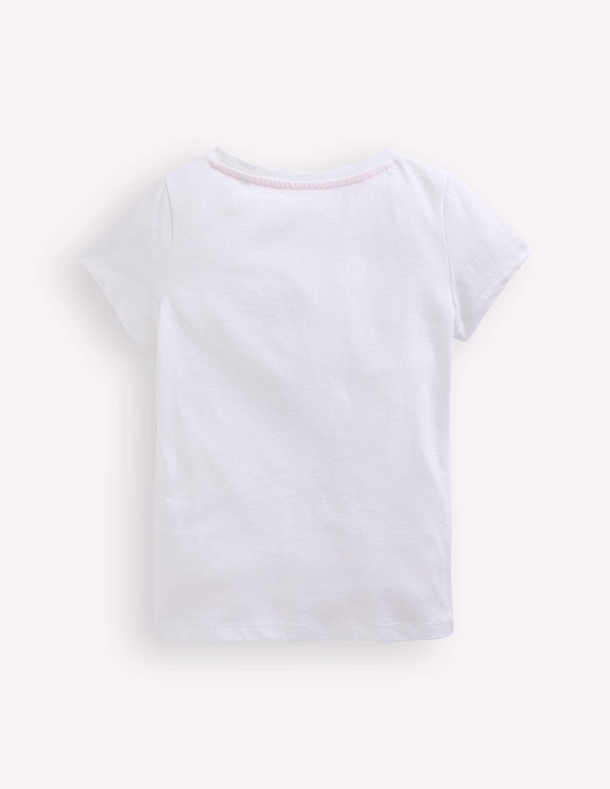 Bay Boucle T-Shirt-White Birds - Image 5