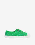 Laceless Canvas Pull-ons-Sapling Green