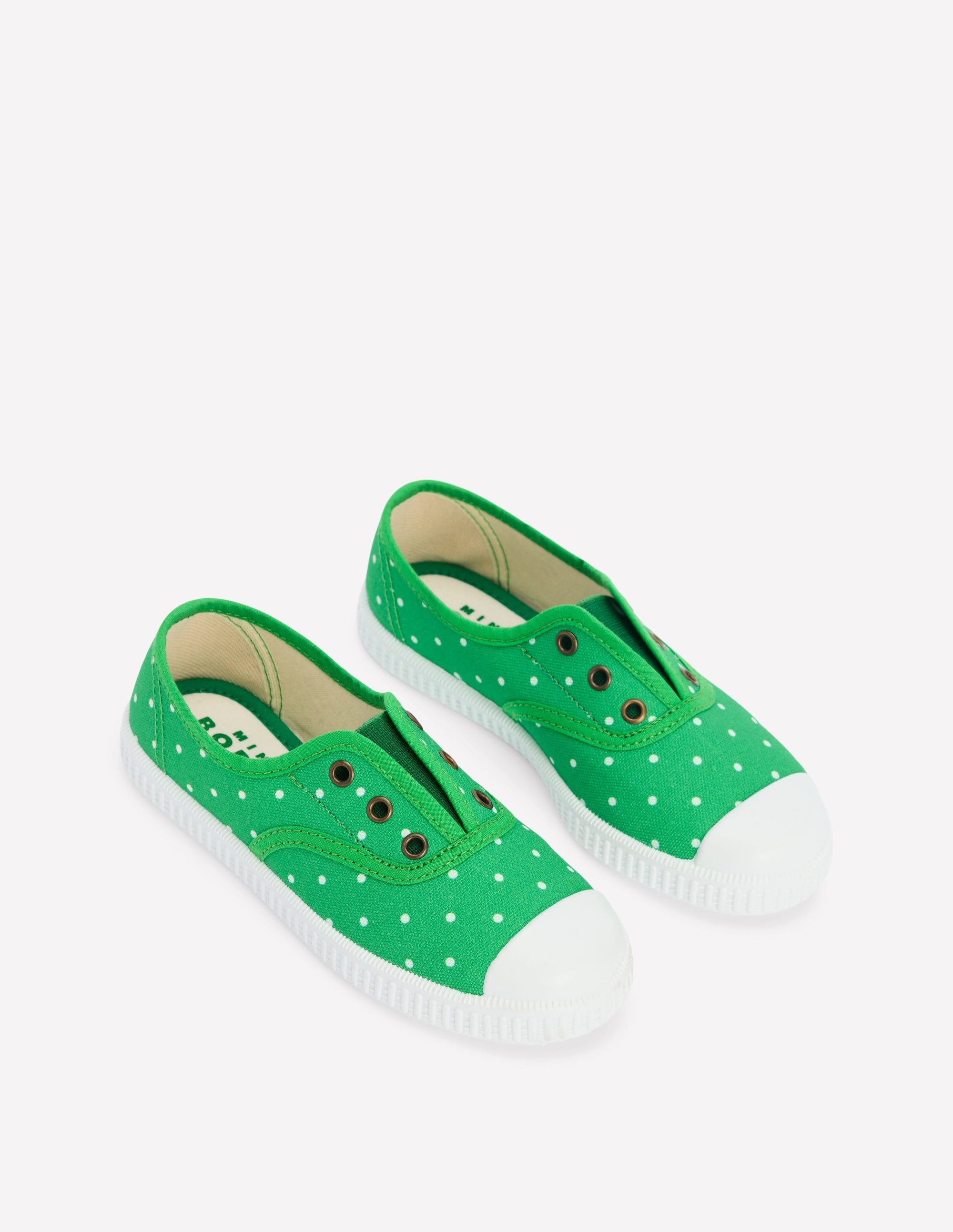 Laceless Canvas Pull-ons-Sapling Green - Image 2