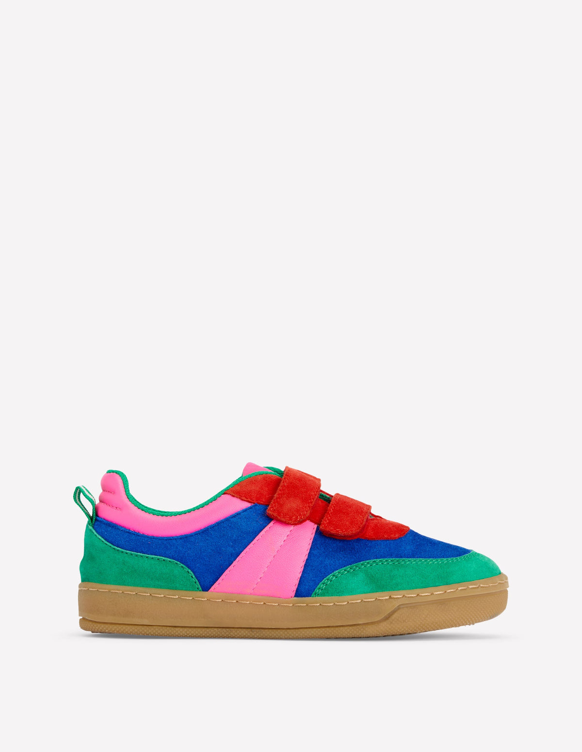 Colourblock Low Tops-Multi - Image 1