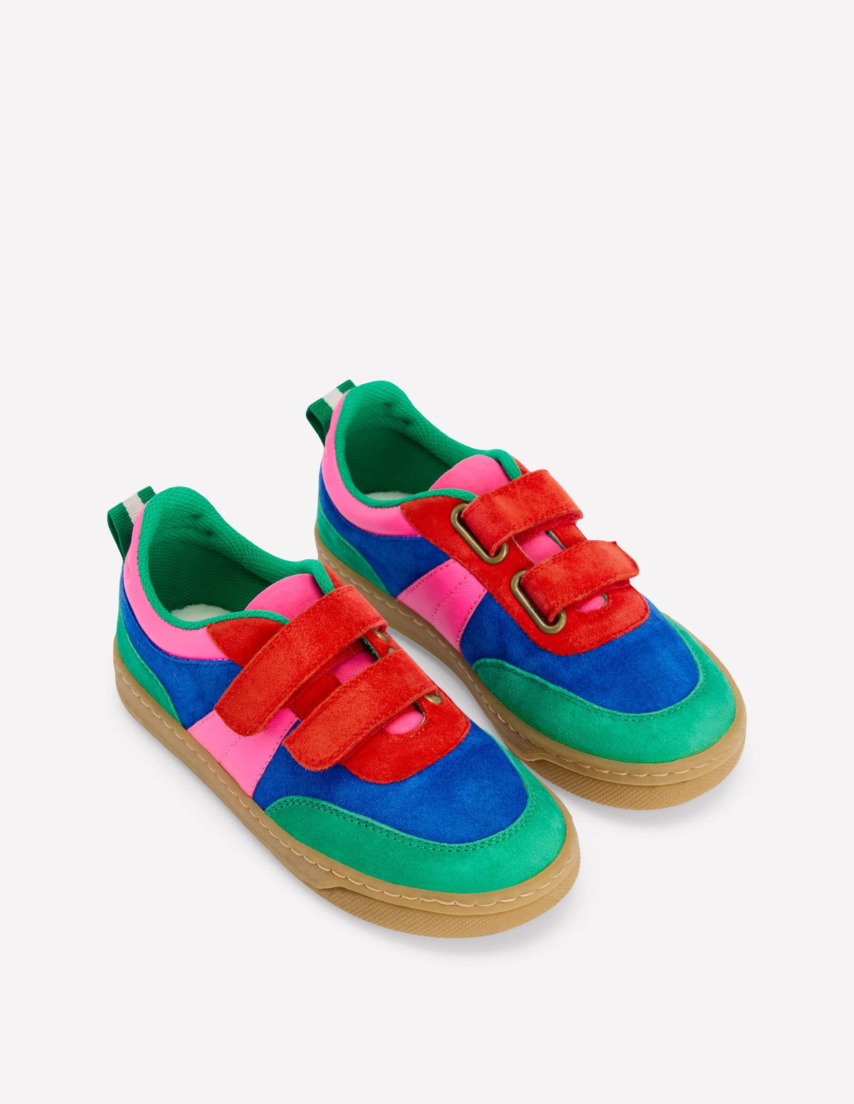 Colourblock Low Tops-Multi - Image 2