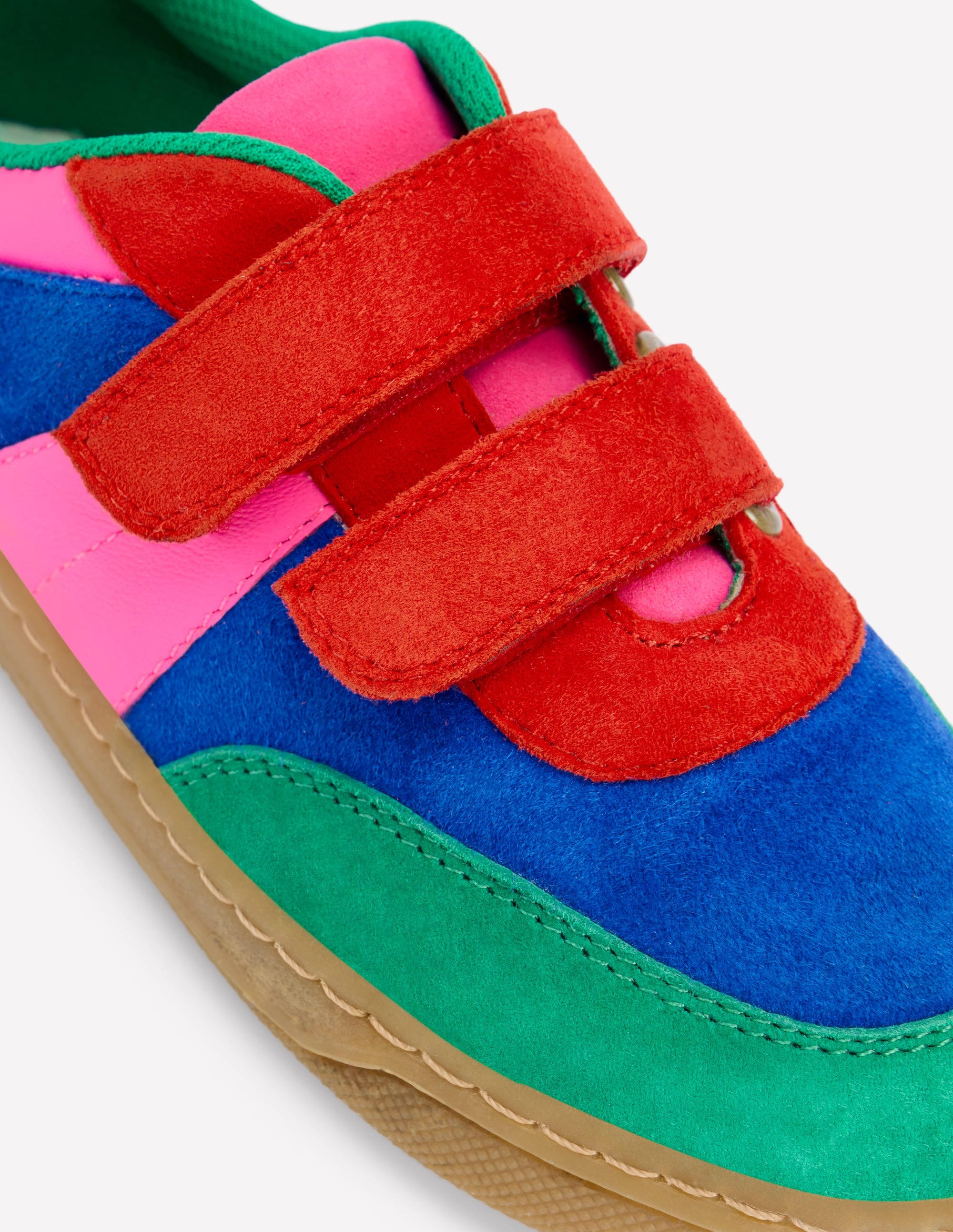 Colourblock Low Tops-Multi - Image 3