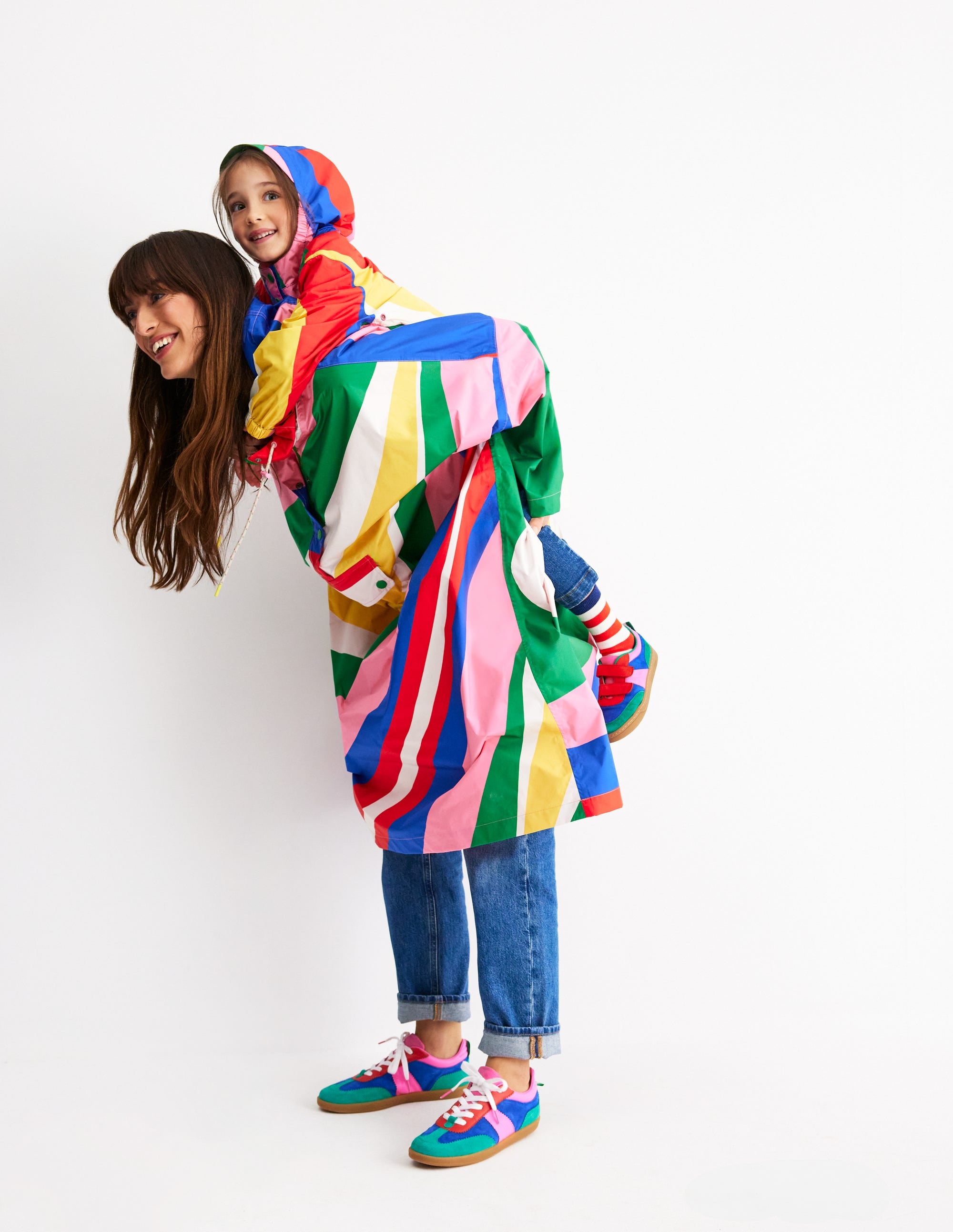 Colourblock Low Tops-Multi - Image 4
