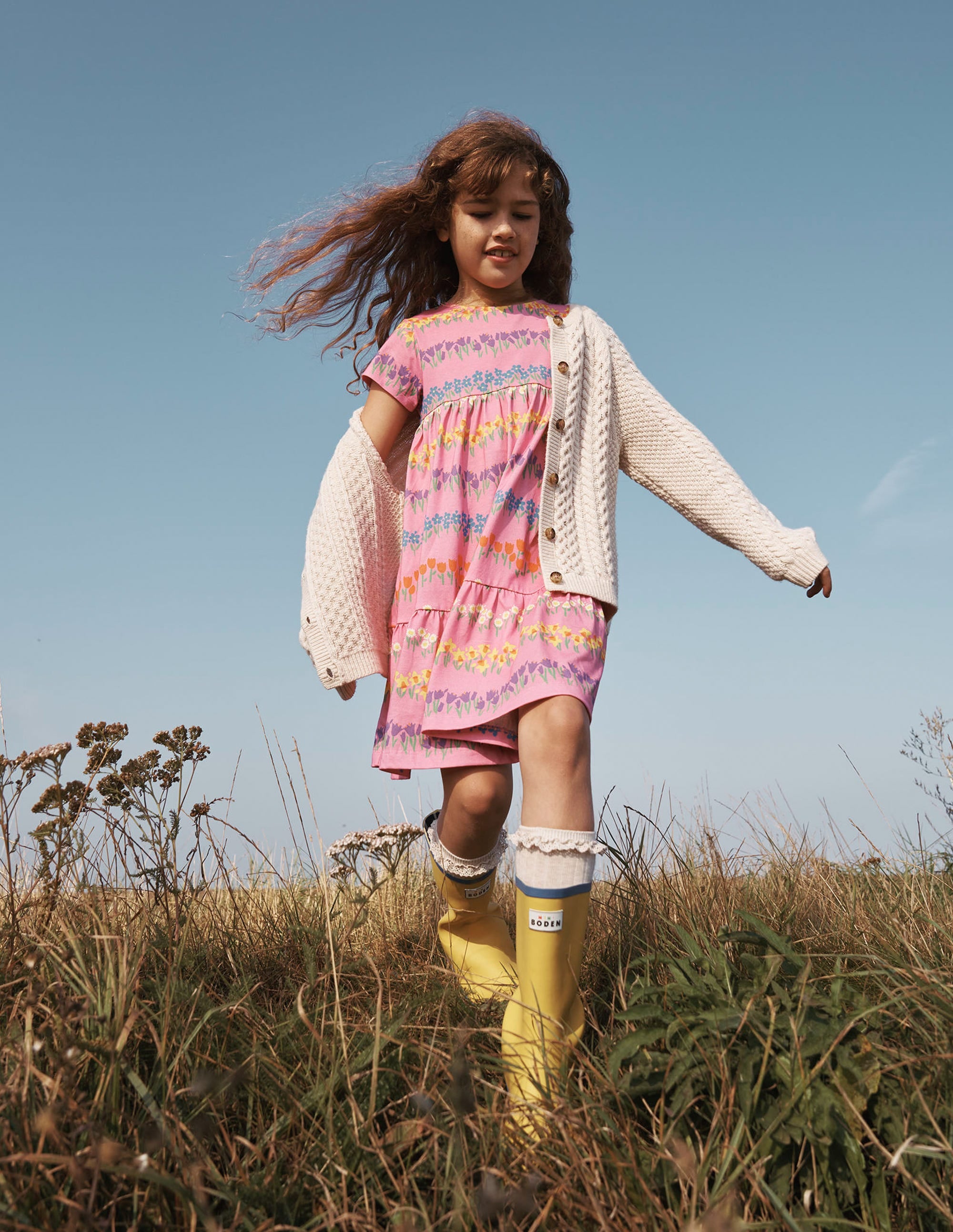 Cable Cardigan-Ecru - Image 4