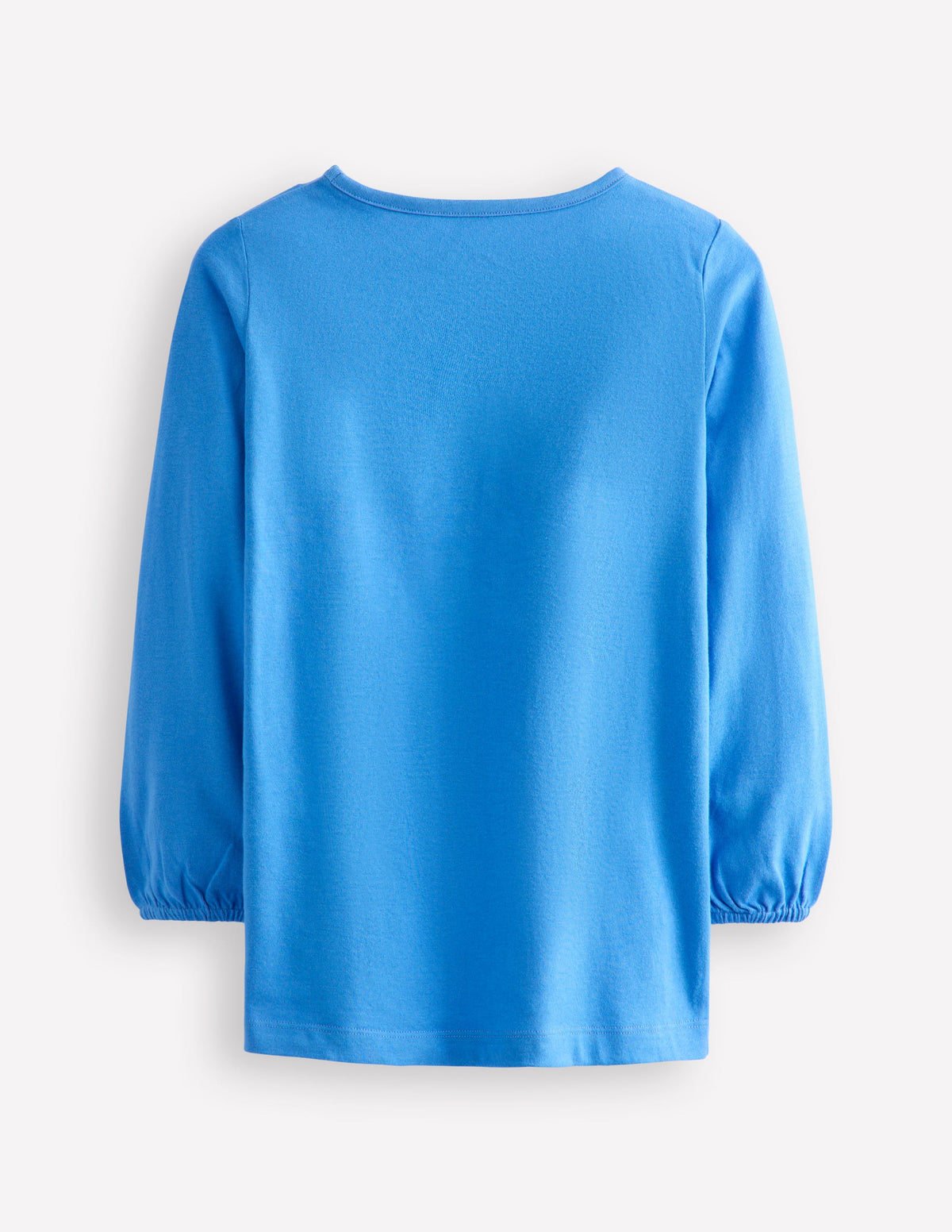 Appliqué Jersey Tunic-Peacock Plume Blue Dog - Image 2