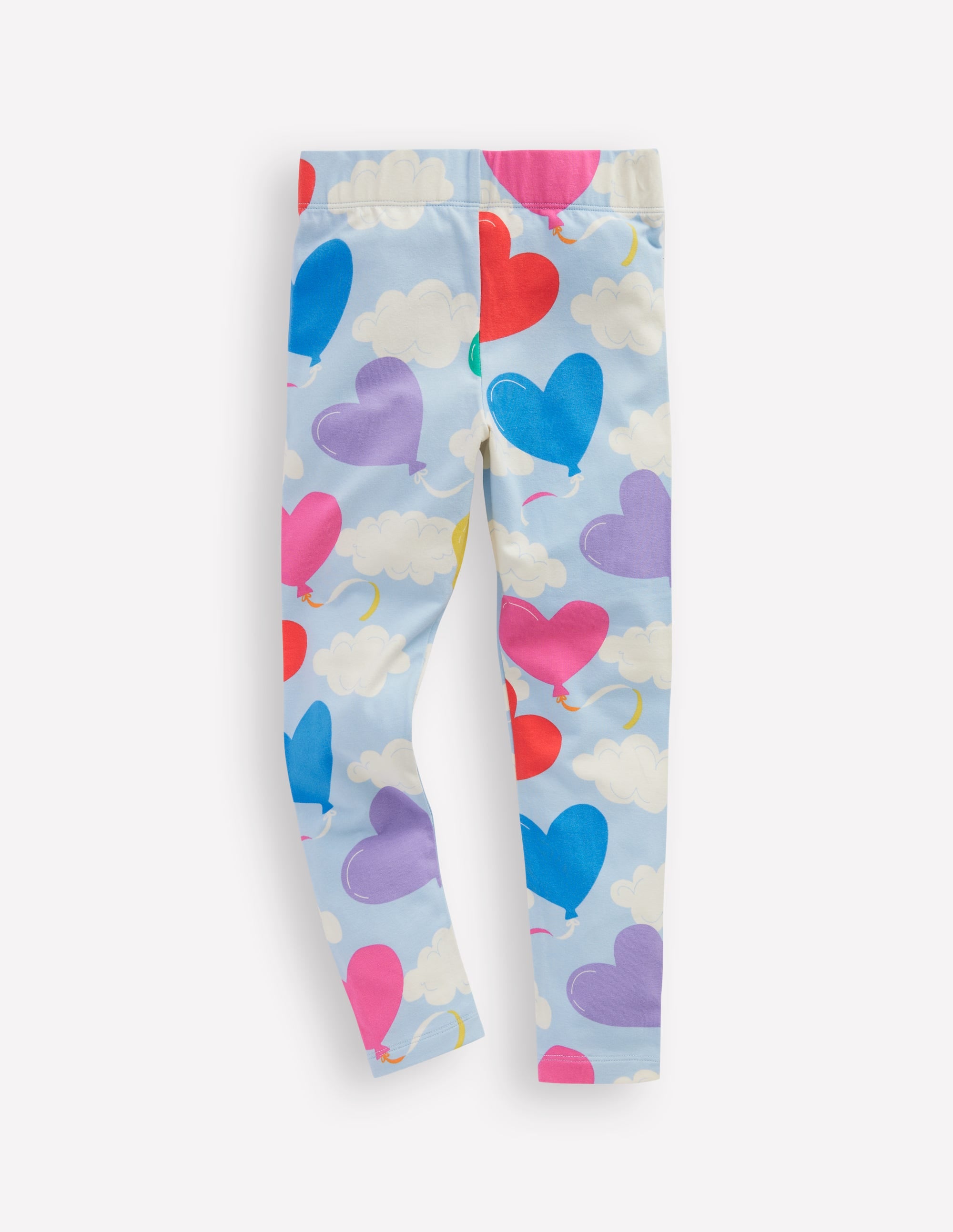 Everyday Fun Leggings-Misty Blue Balloon Sky - Image 1