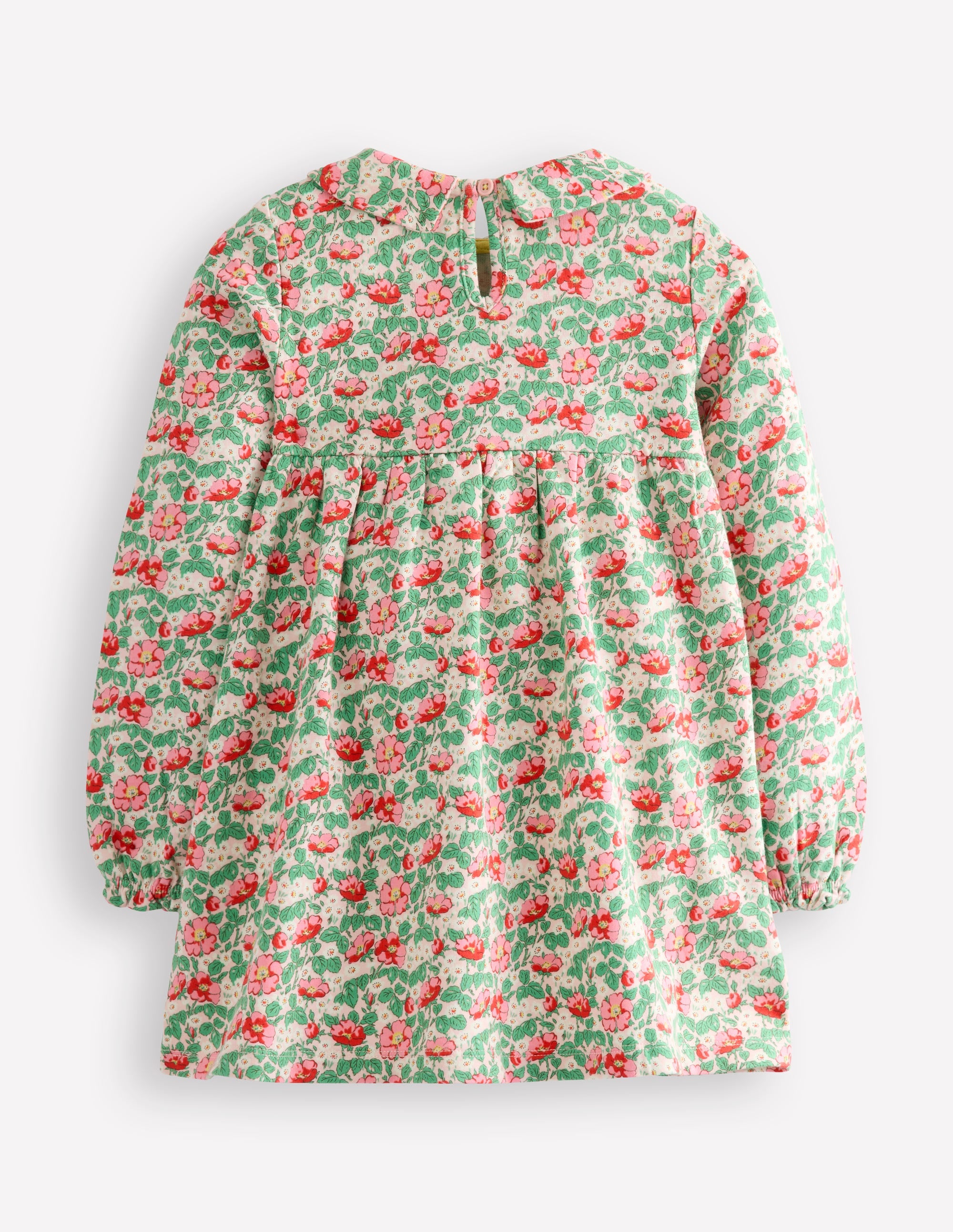 Collared Tunic-Chalk Pink Wild Rose - Image 2