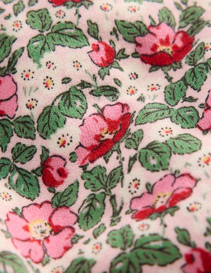 Printed Relaxed Sweatshirt-Chalk Pink Wild Rose-3