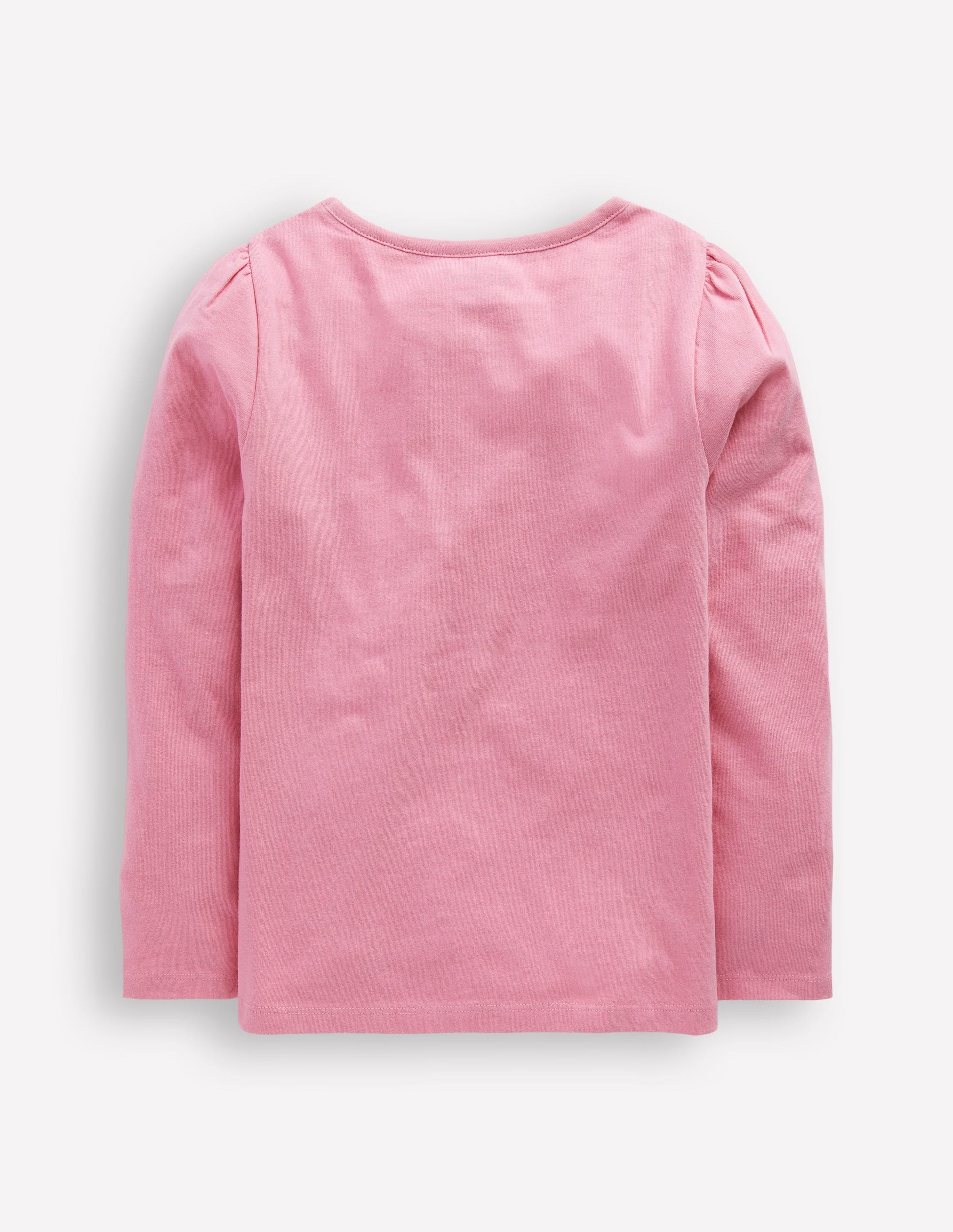 Superstitch Puff Sleeve Top-Bubblegum Pink Bunnies-2