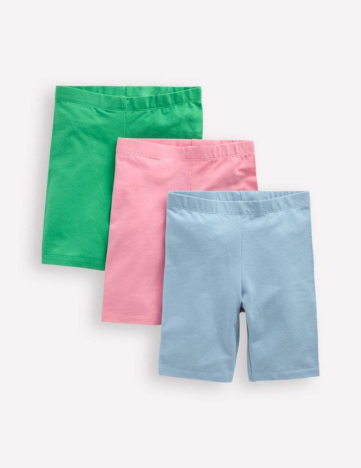 3-pack Cycling Shorts-Multi Solid