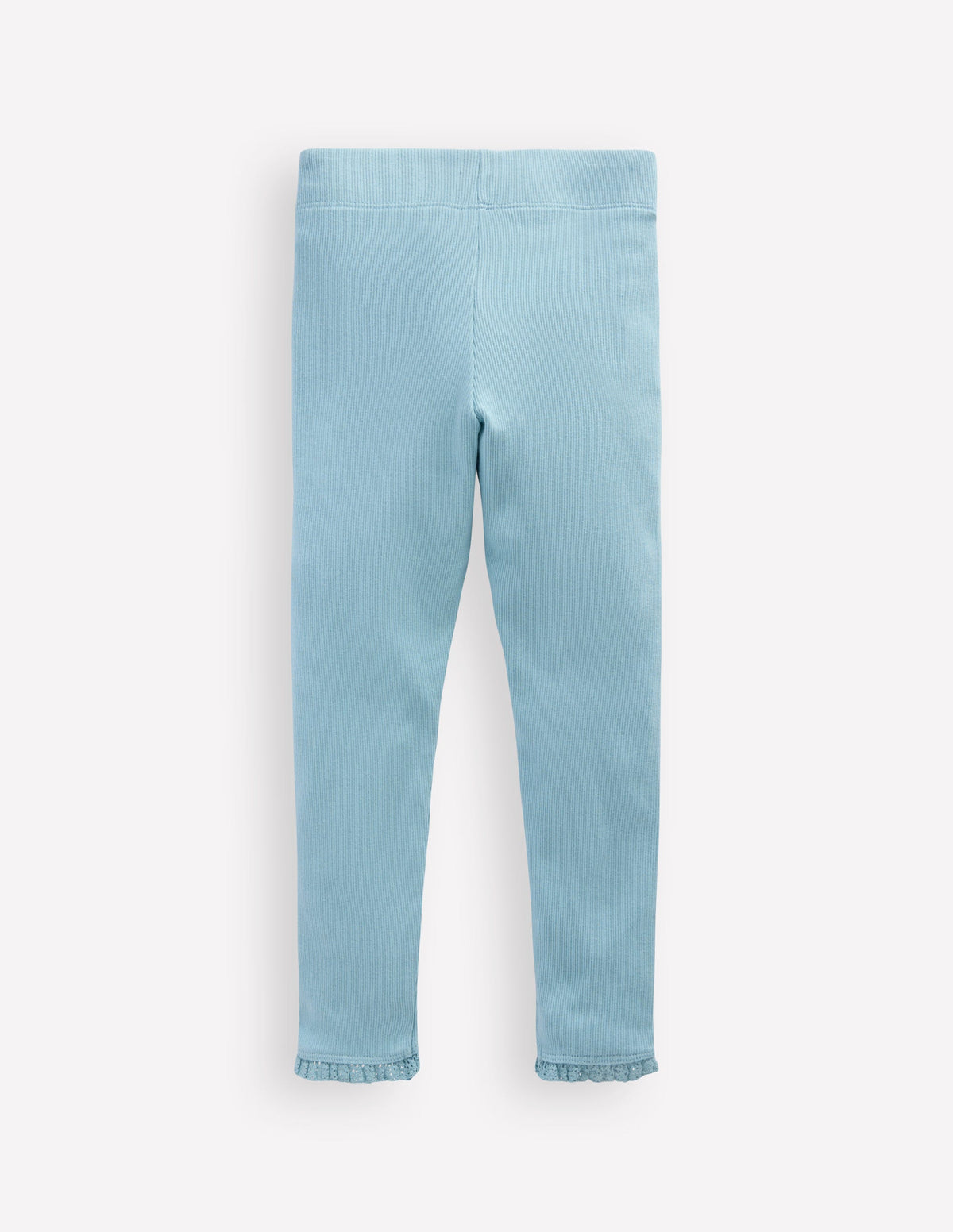 Ribbed Leggings-Vintage Blue - Image 2