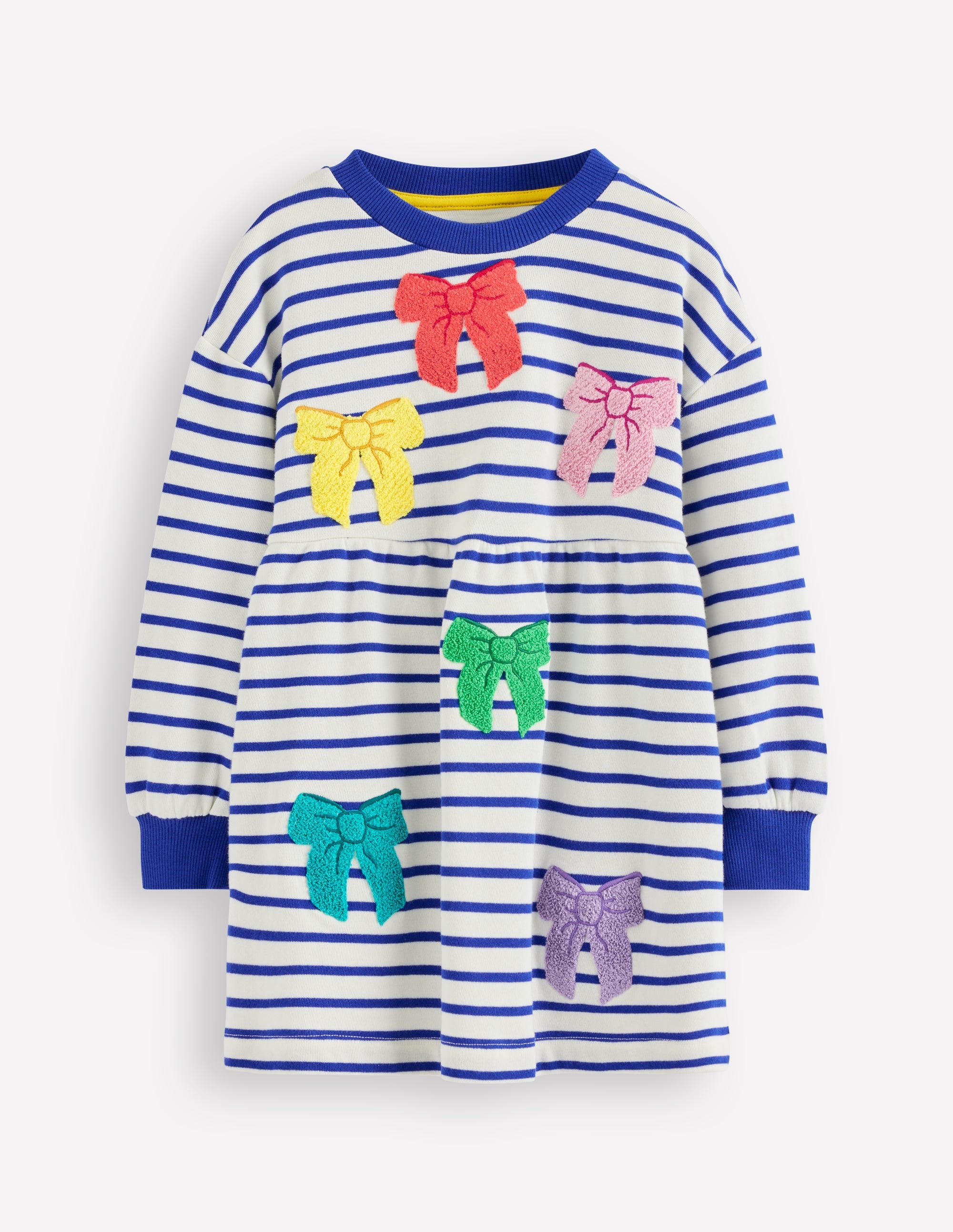 Heavyweight Tunic-Ivory/Starboard Stripe Bows - Image 1