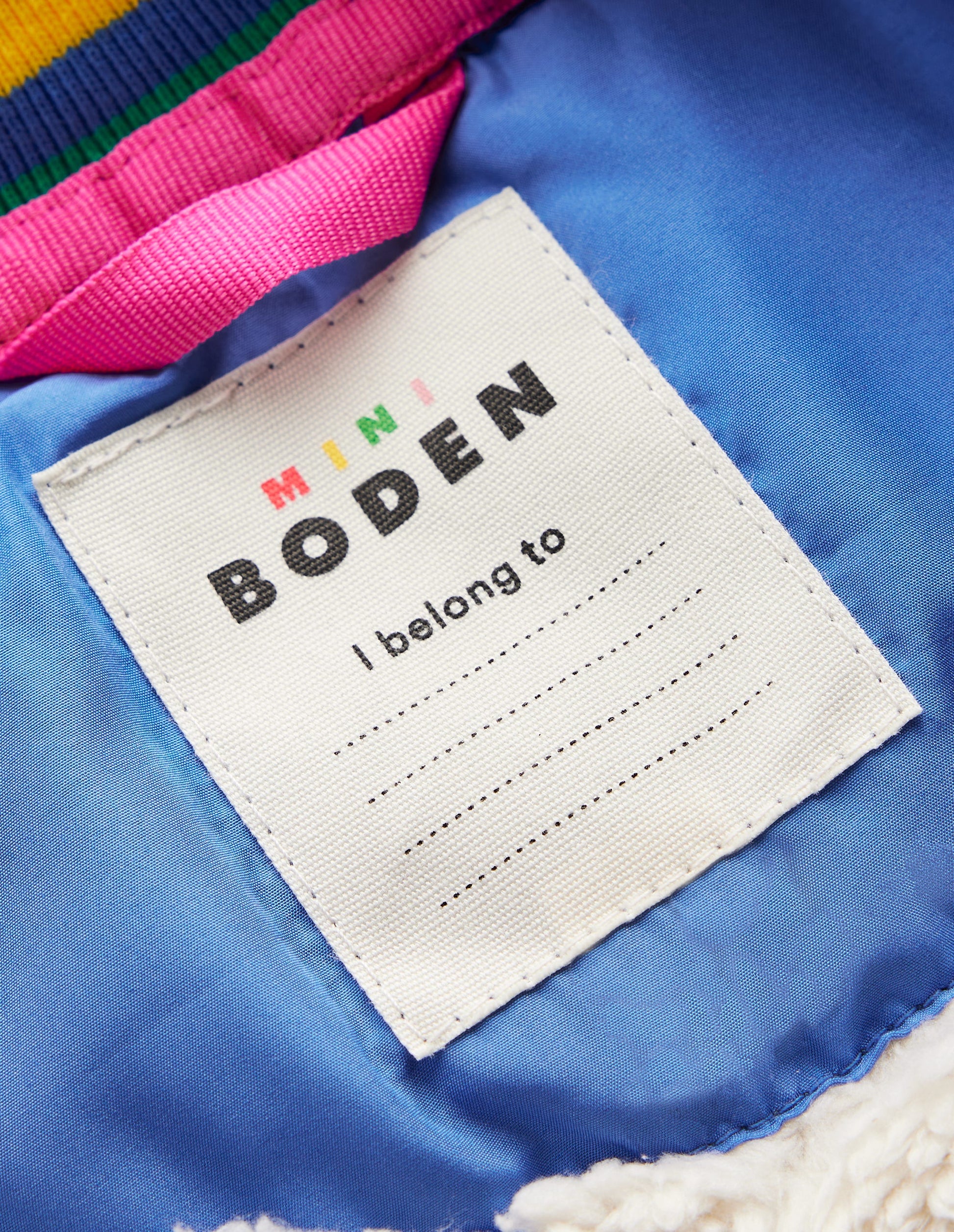 Fun Borg Lined Bomber-Peacock Plume Blue Heartburst-4