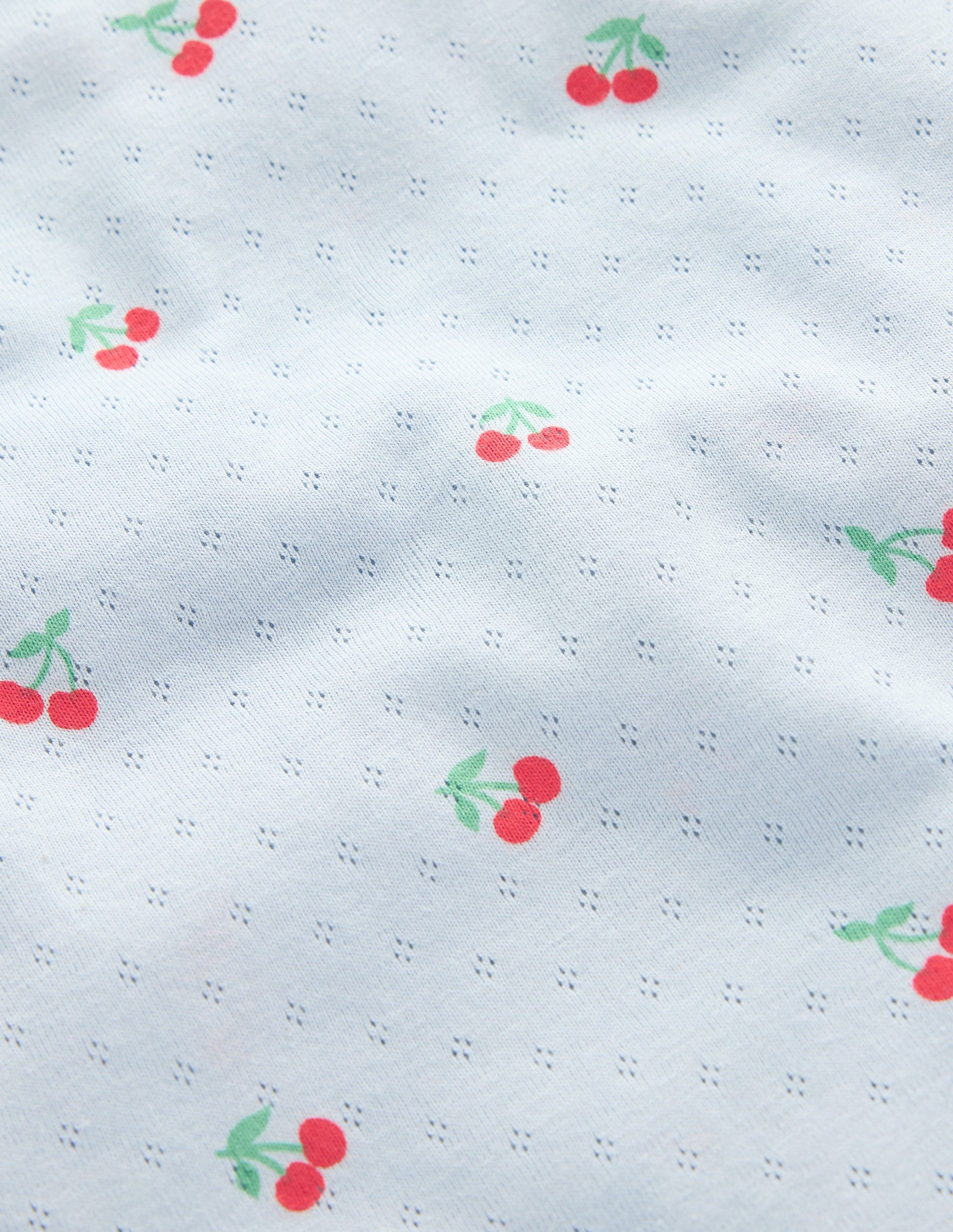 Snug Pointelle Pyjamas-Misty Blue Cherries-3