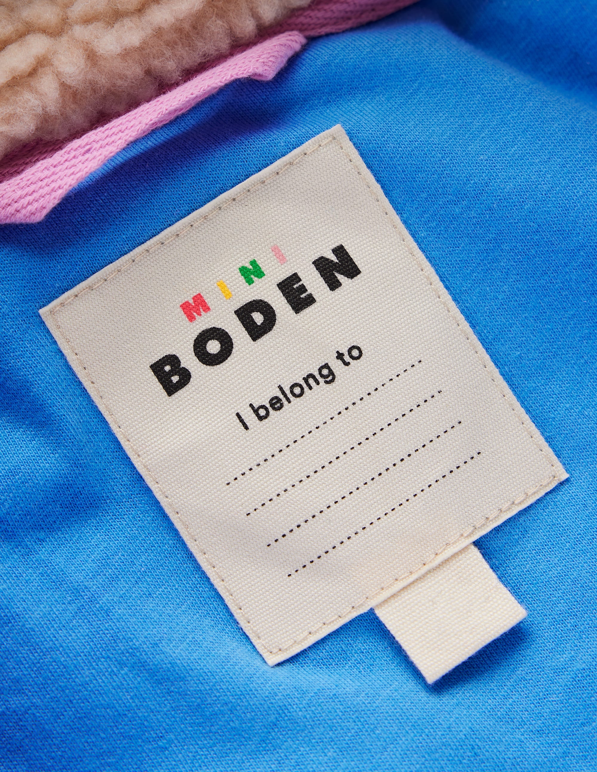Quilted Borg Mix Jacket-Multi Colourblock - Image 4