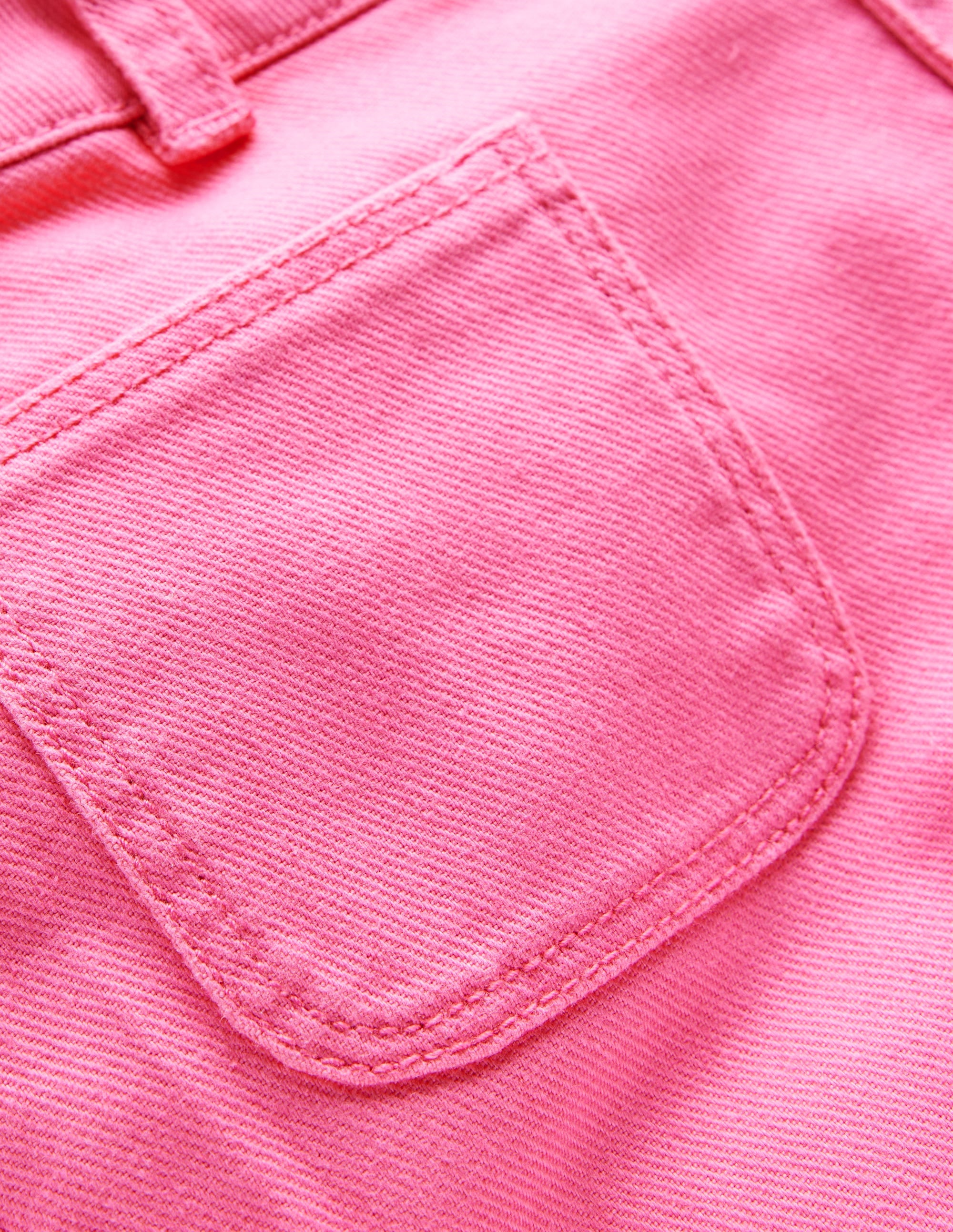 Patch Pocket Trouser-Sorbet Pink - Image 3