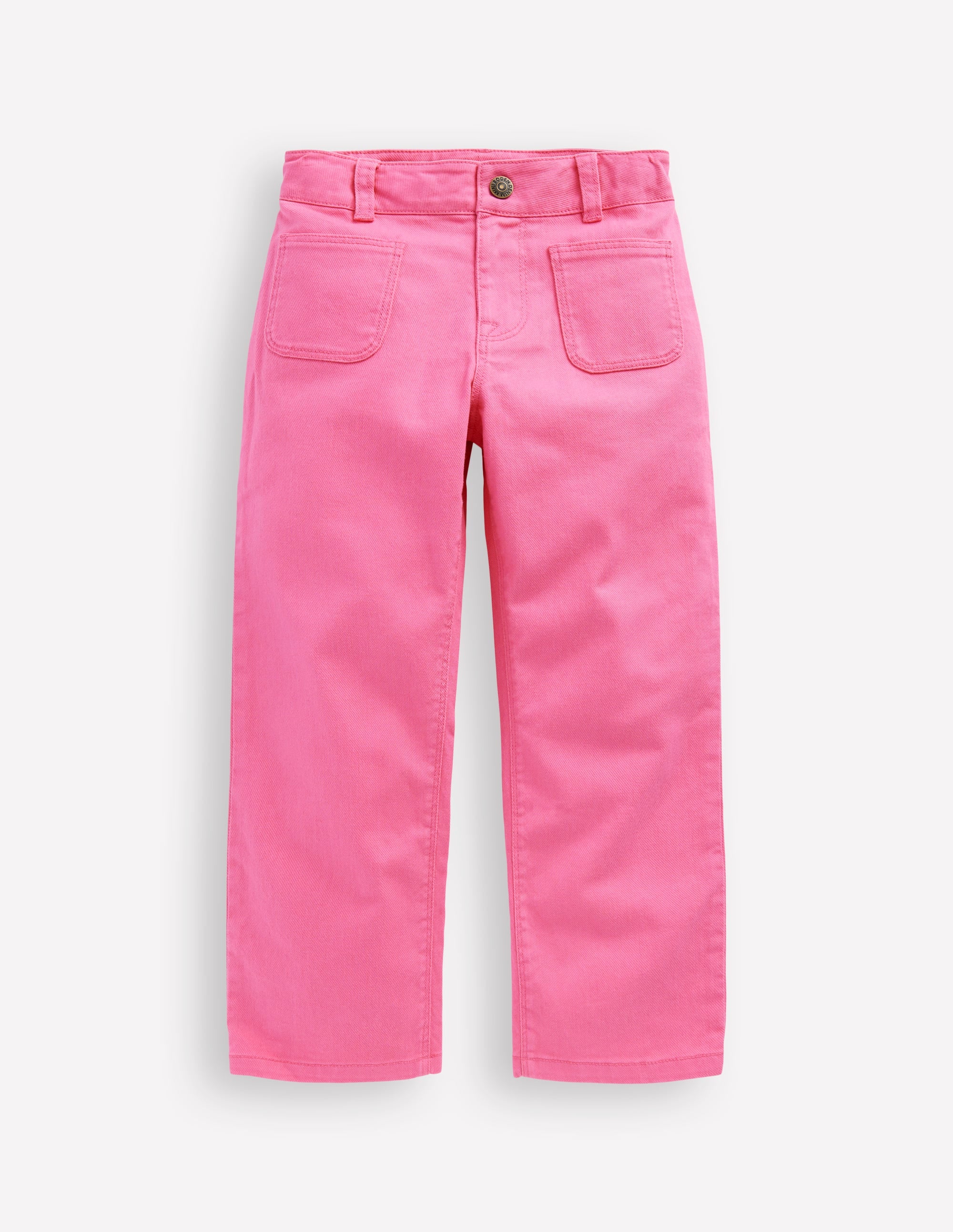 Patch Pocket Trouser-Sorbet Pink - Image 1