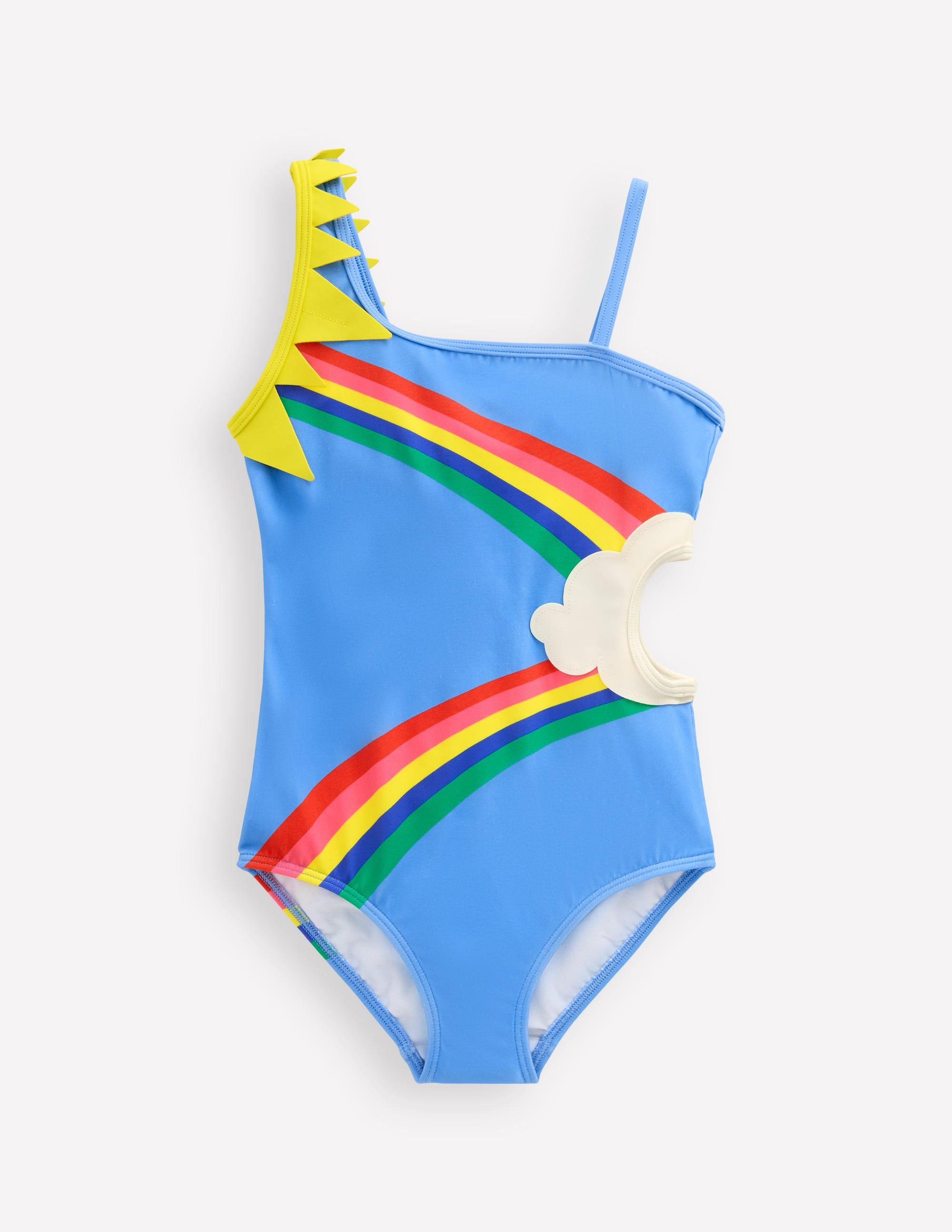 Lettice Cut Out Swimsuit-Forget Me Not Blue Weather - Image 1