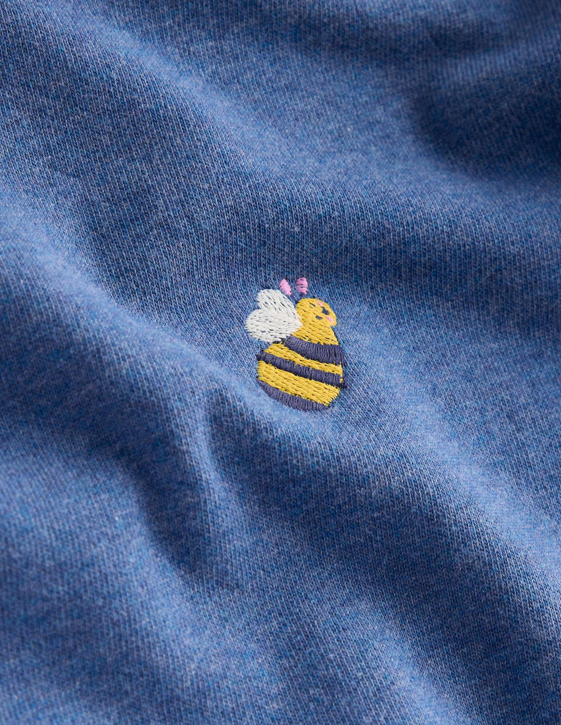 Sweat Tunic and Legging set-Blue Marl Bees-3