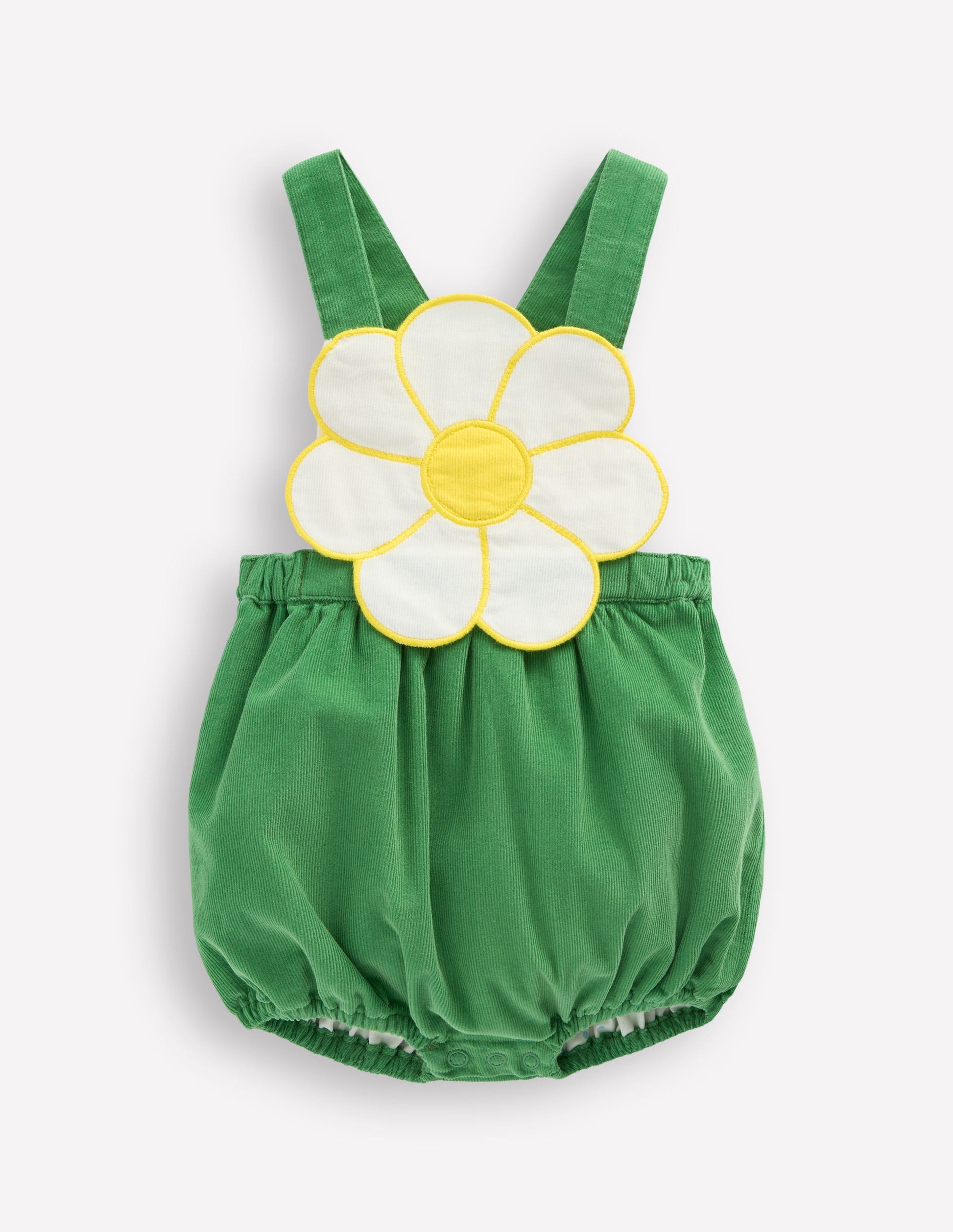 Novelty Bubble Romper-Sapling Green-1