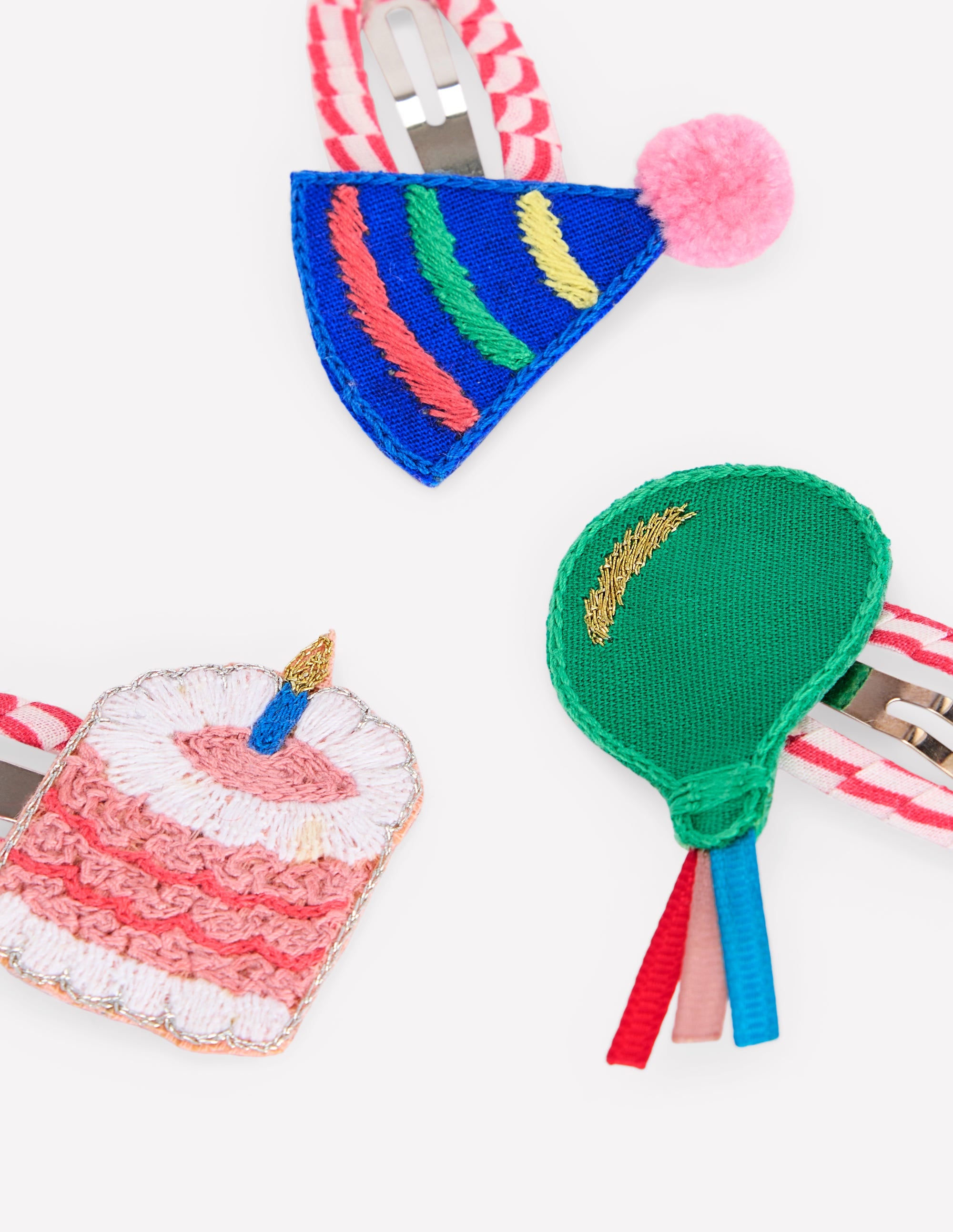 3-pack Hair Clips-Birthday - Image 2