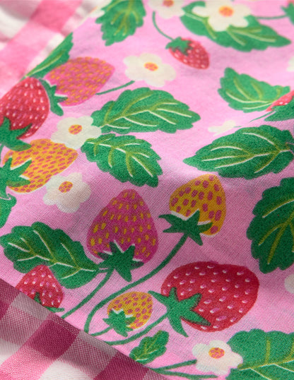 2-Pack Headscarves-Strawberry/Gingham-2