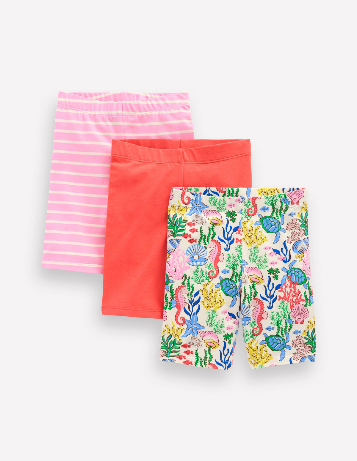 3-pack Cycling Shorts-Multi Coral Cove - Image 1