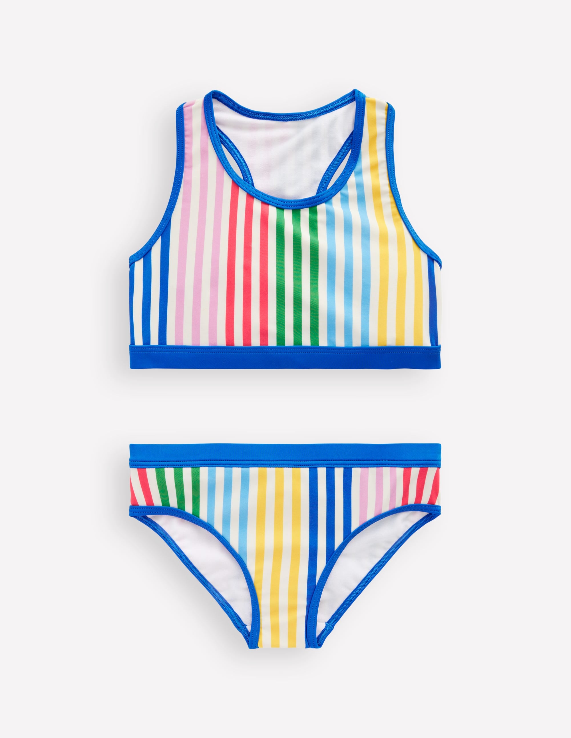 Racerback Bikini-Hotchpotch Stripe - Image 1