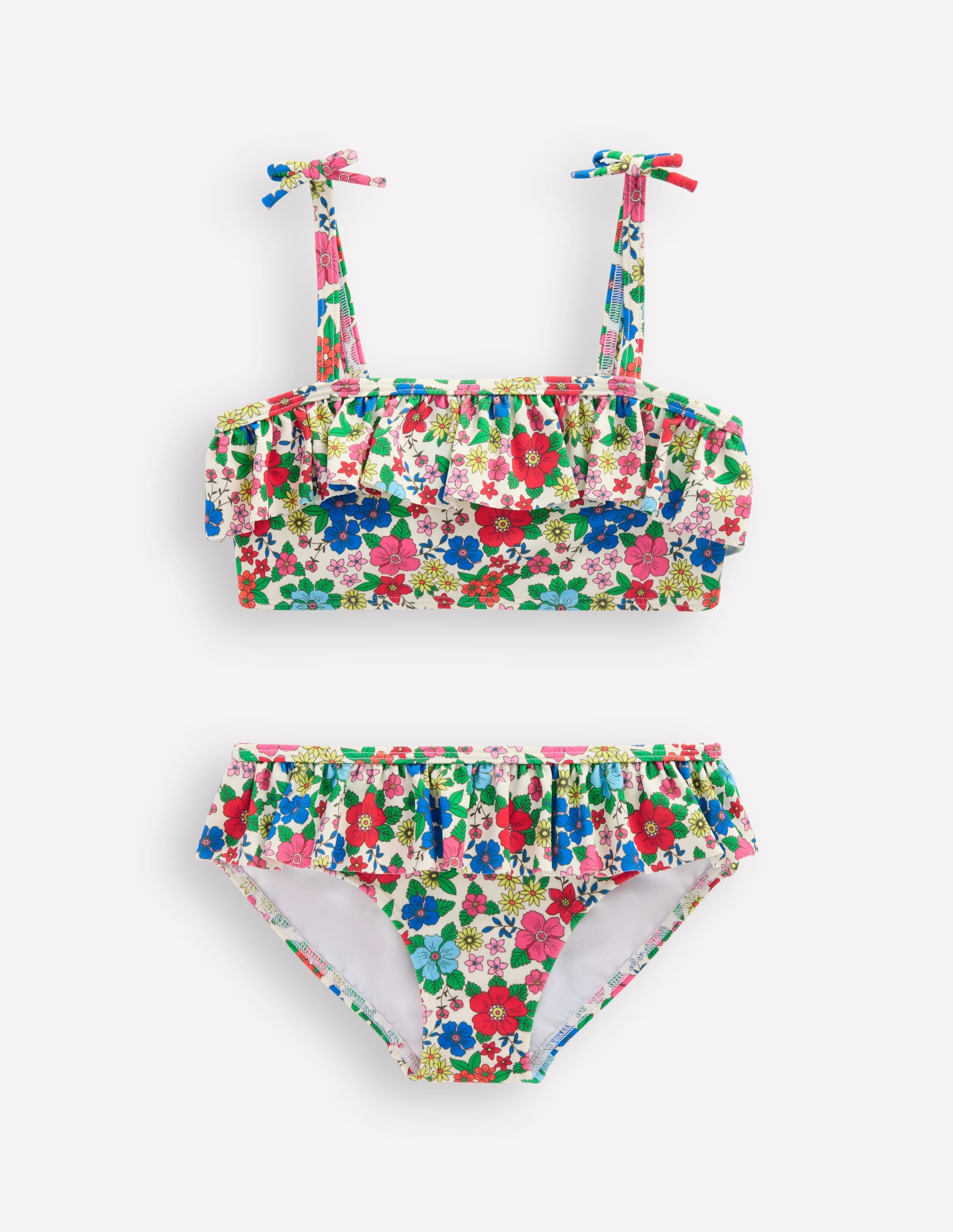 Tallulah Frill Bikini-Multi Holiday Flowerbed - Image 1