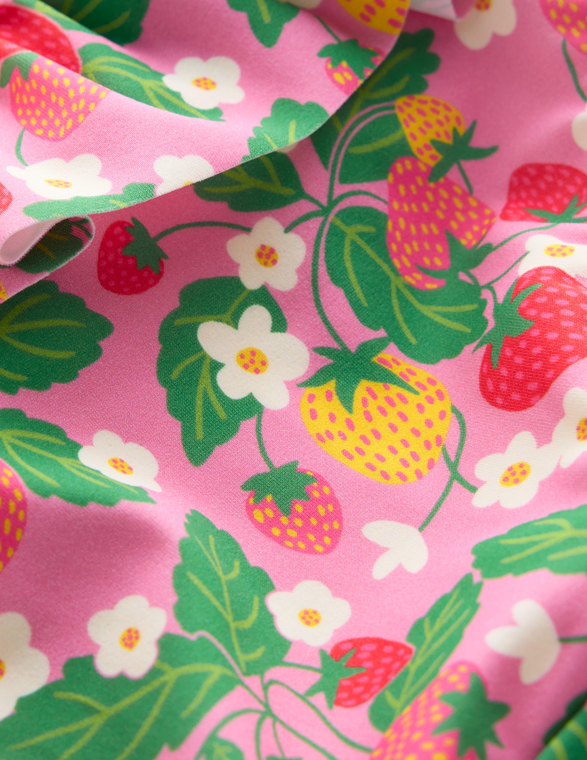 Tallulah Frill Bikini-Pink Strawberry Patch - Image 3