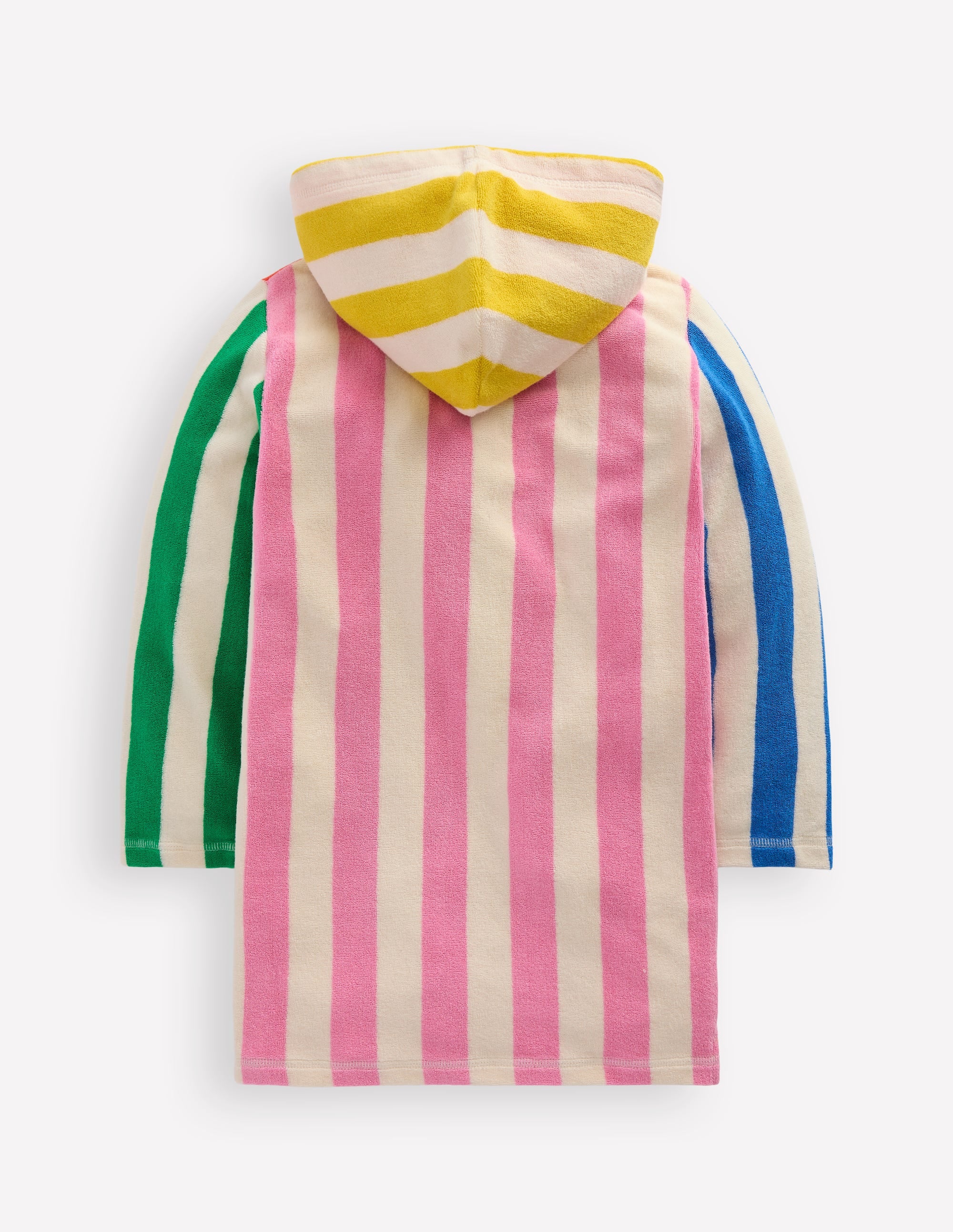 Romie Towelling Zip Throw-On-Hotchpotch Stripe - Image 2