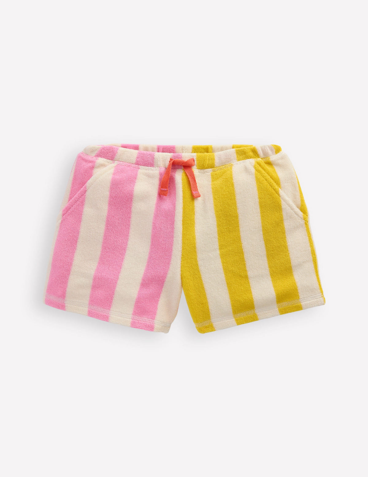 Printed Towelling Short-Hotchpotch Multi Stripe - Image 1