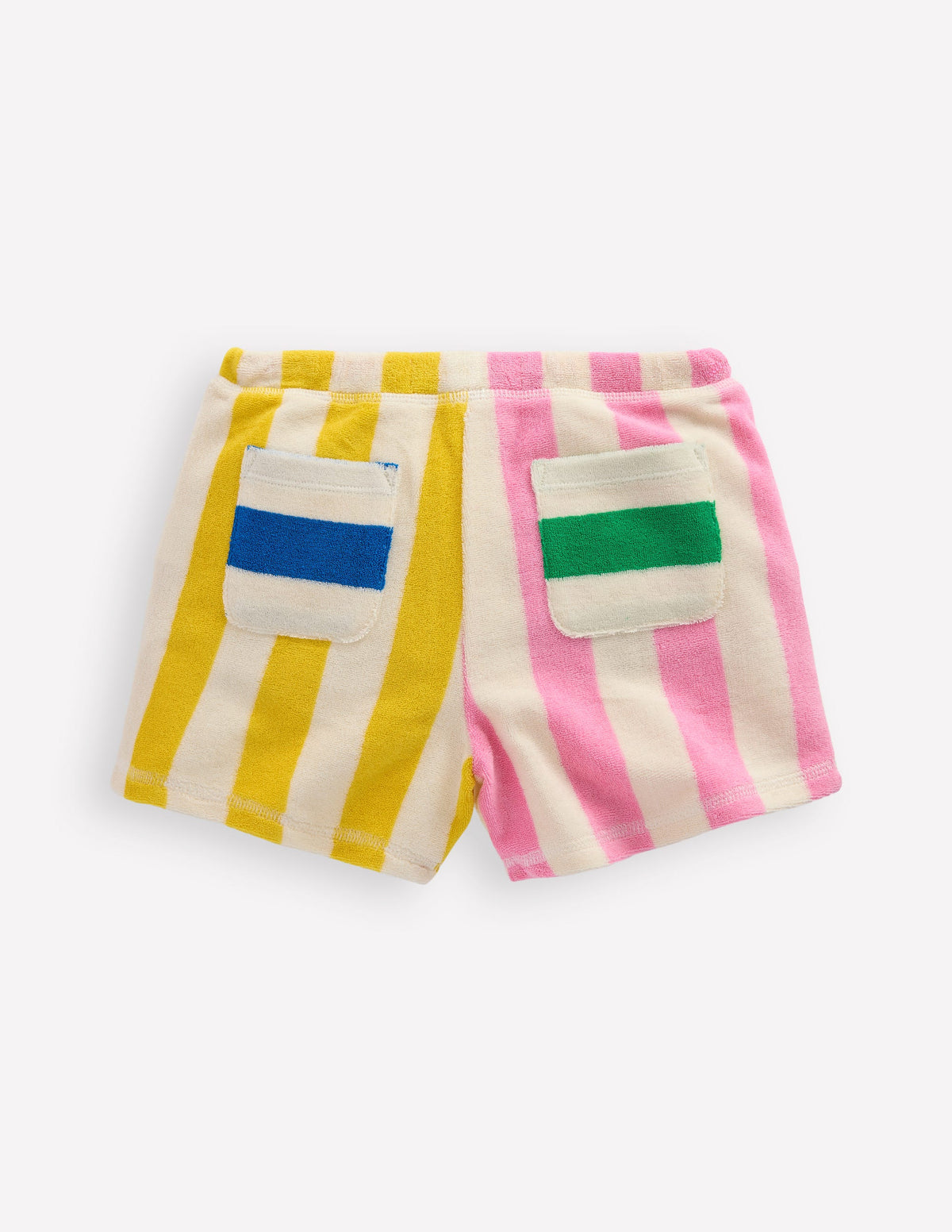 Printed Towelling Short-Hotchpotch Multi Stripe - Image 2
