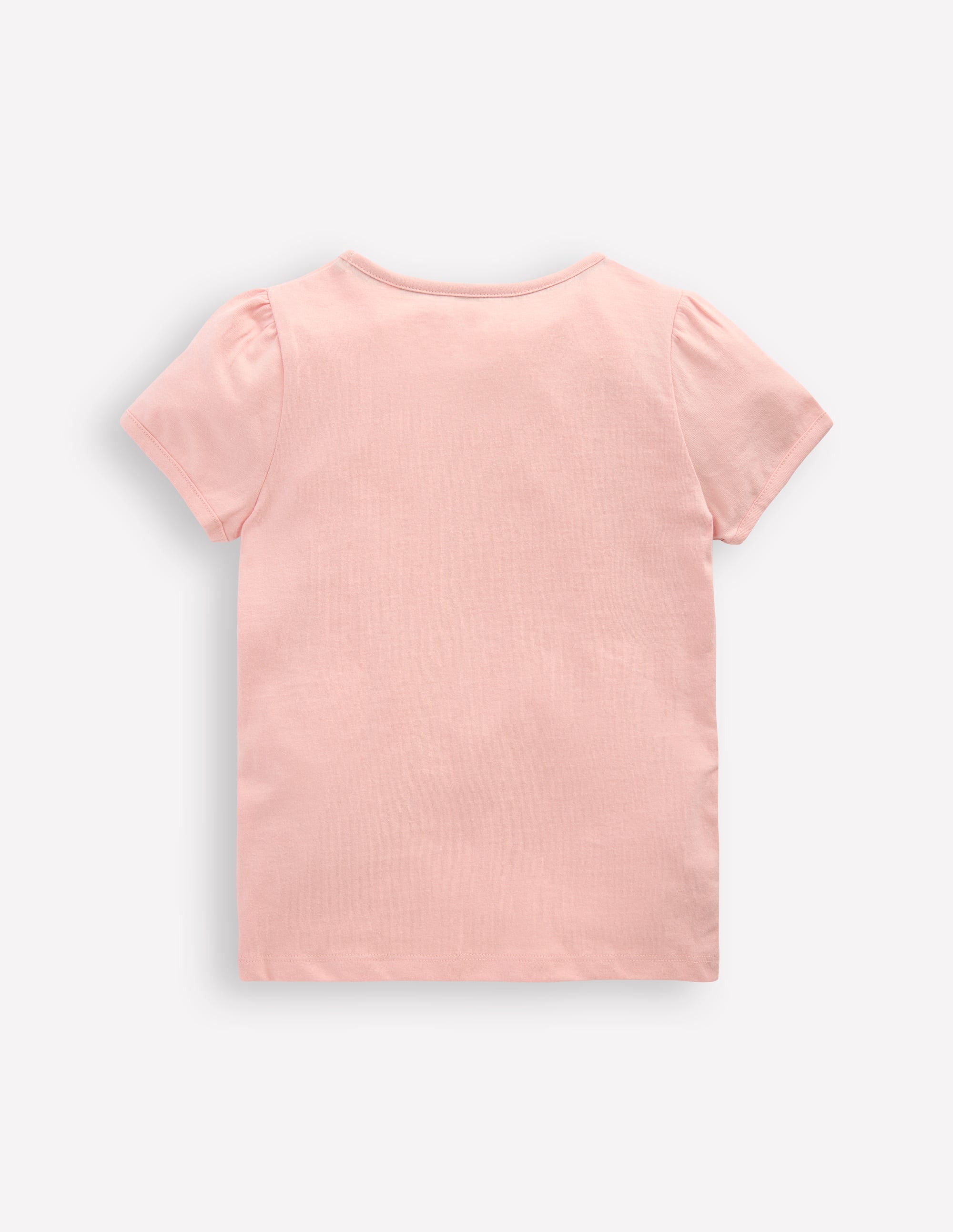 Puff Sleeve Superstitch Top-Chalk Pink Circus Pets - Image 2