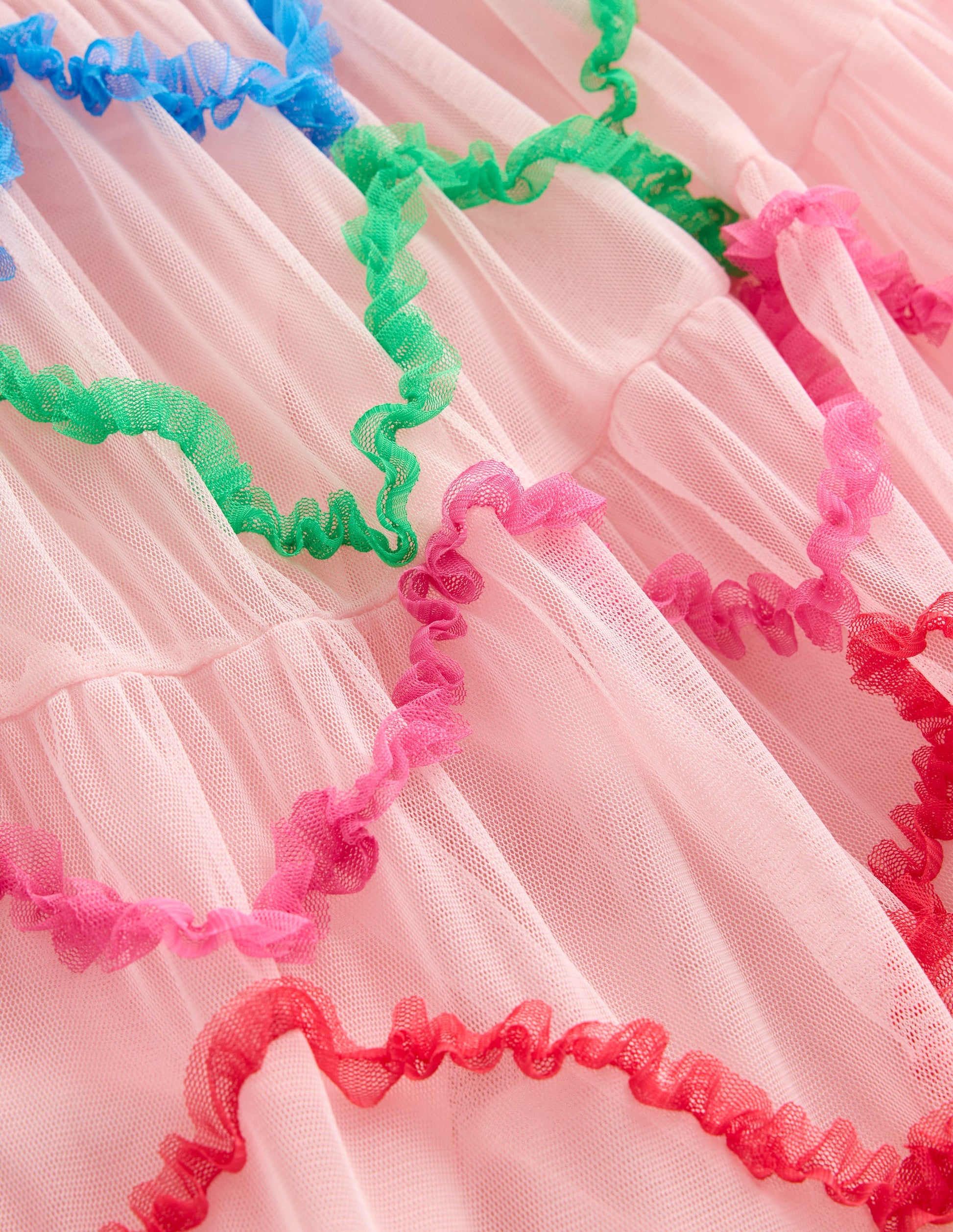 Rainbow Ombre Tulle Dress-Chalk Pink Diamond-3