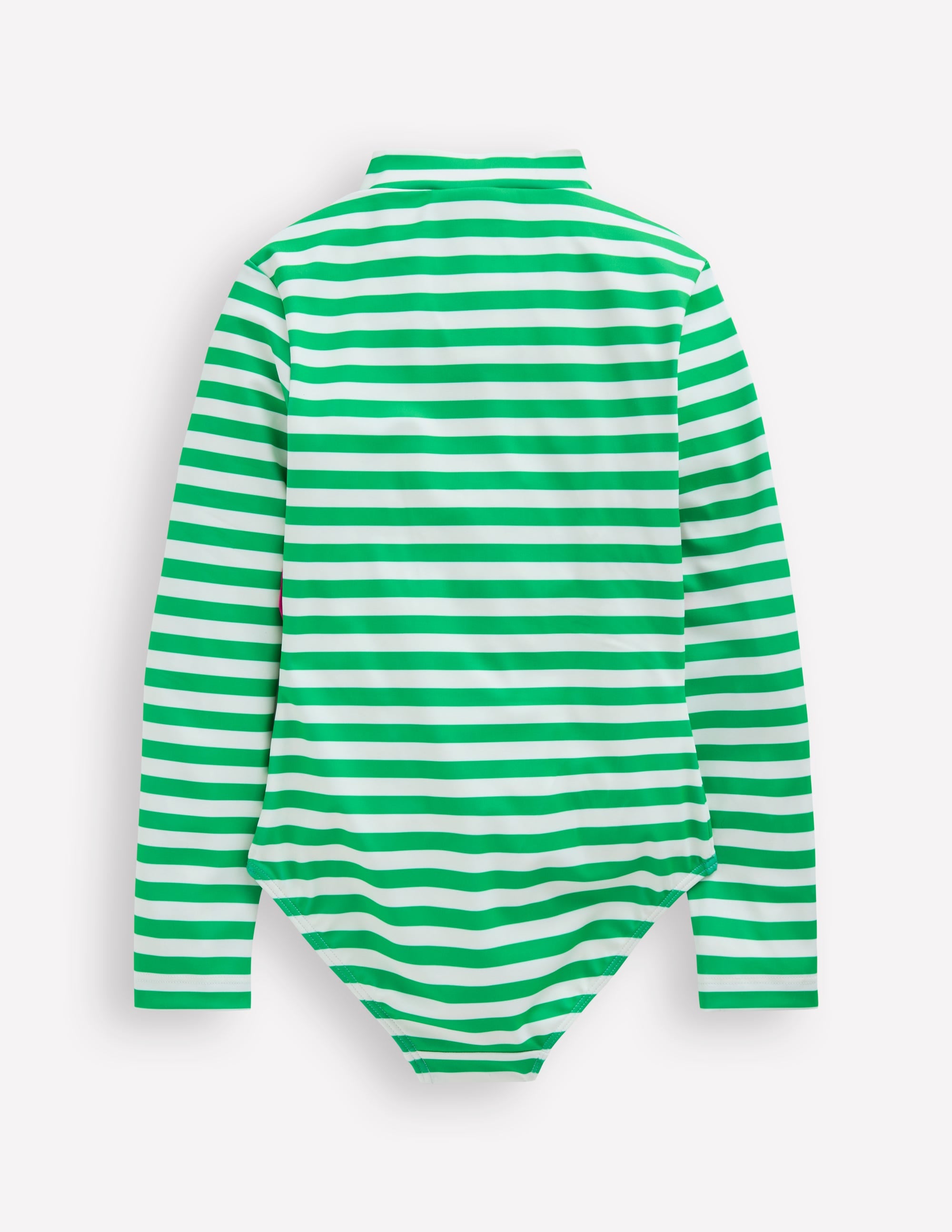 Long-sleeved Swimsuit-Green Seahorse - Image 2