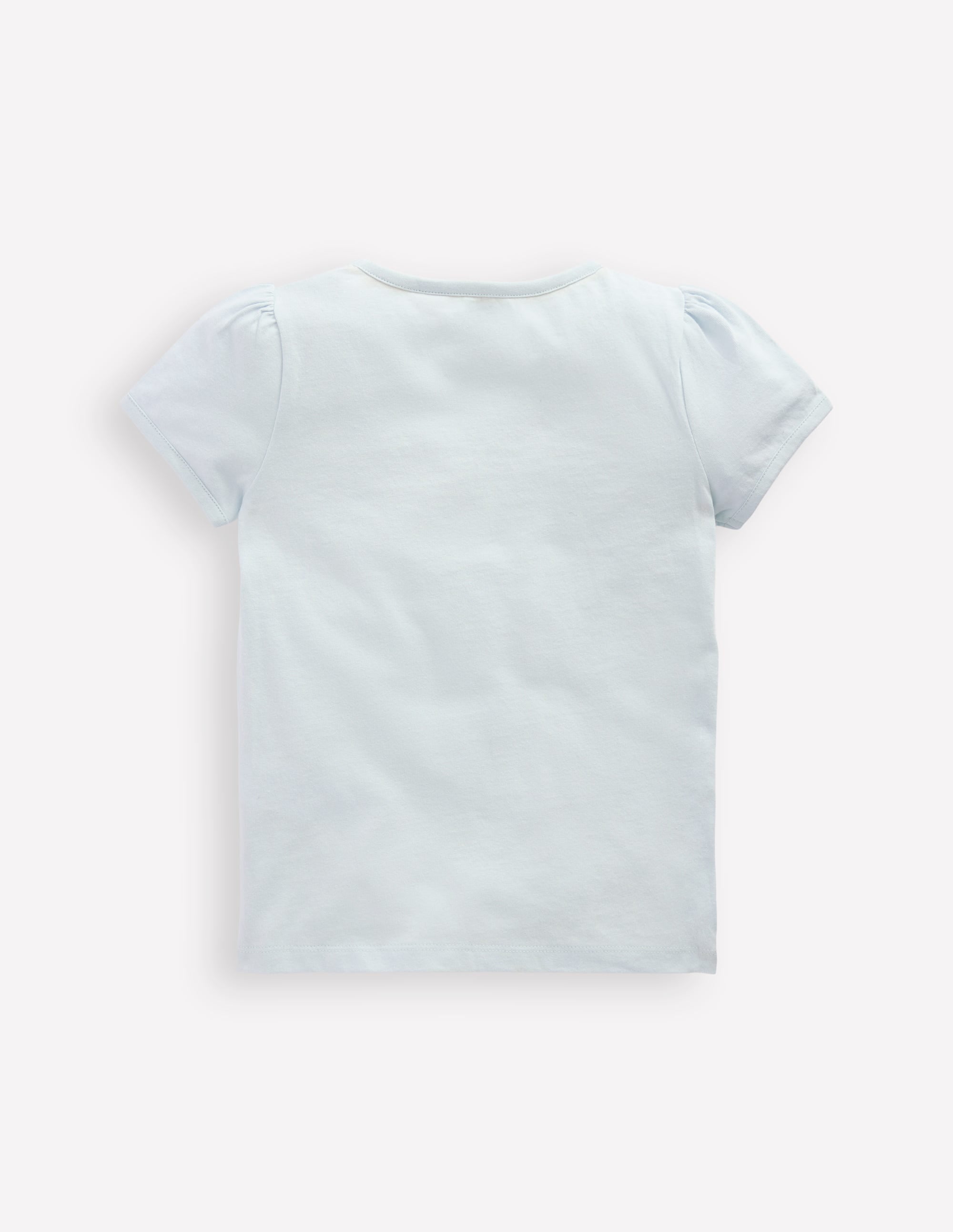 Puff Sleeve Applique Top-Cloud Blue Animals - Image 2